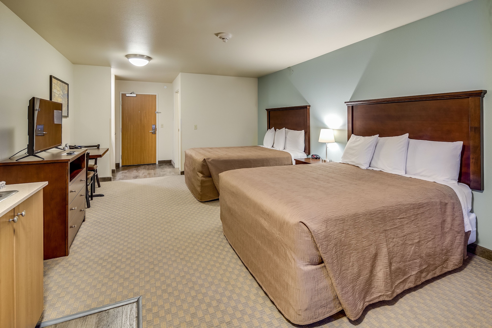 Studio, 2 Queen Beds, Aptel Studio Hotel 2/7