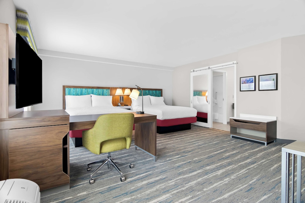استوديو بسرير كوين وسرير كوين، Hampton Inn & Suites Chicago Medical District UIC 2/3