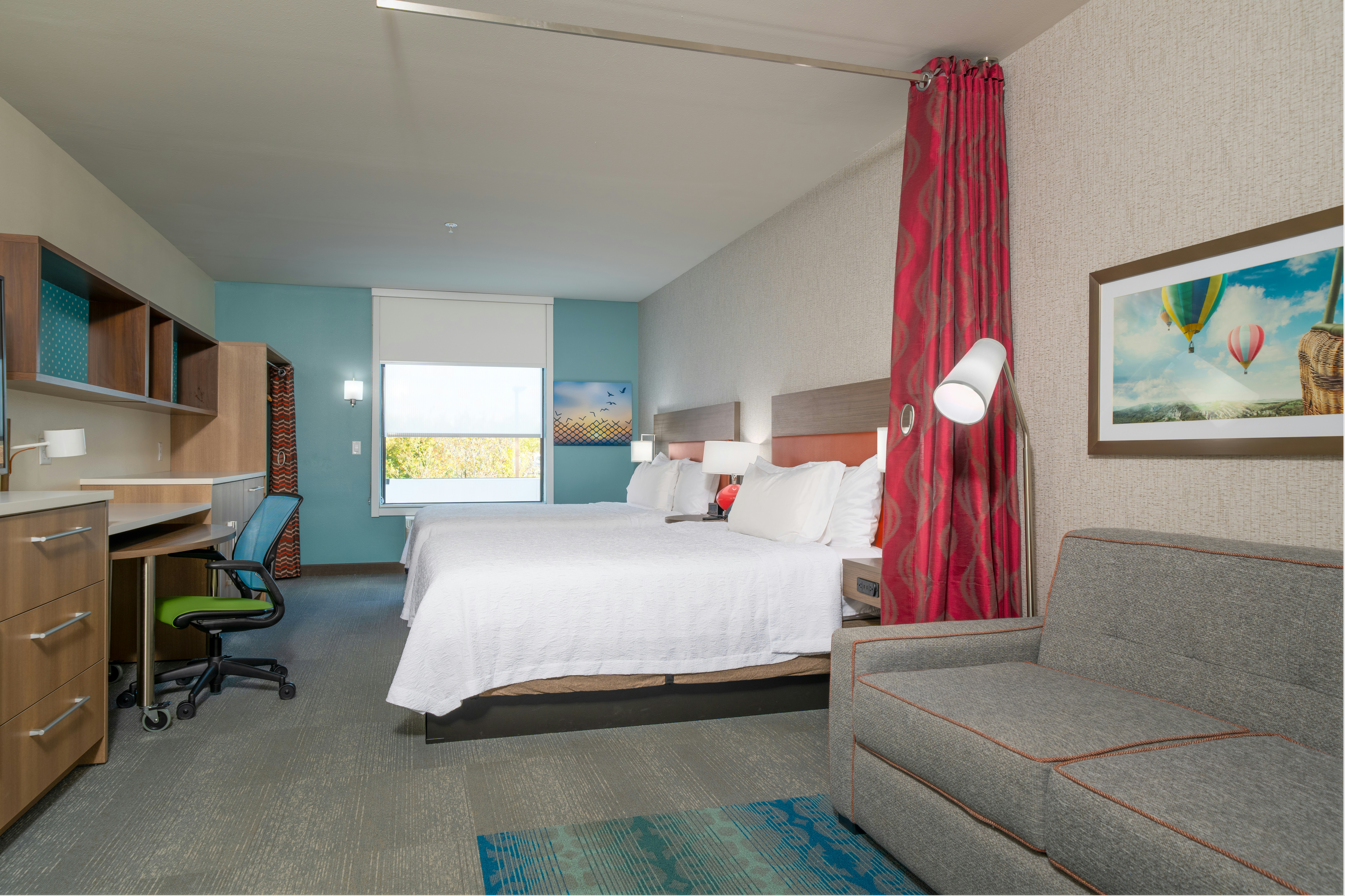 STUDIO, SUITE, 2 QUEEN BEDS