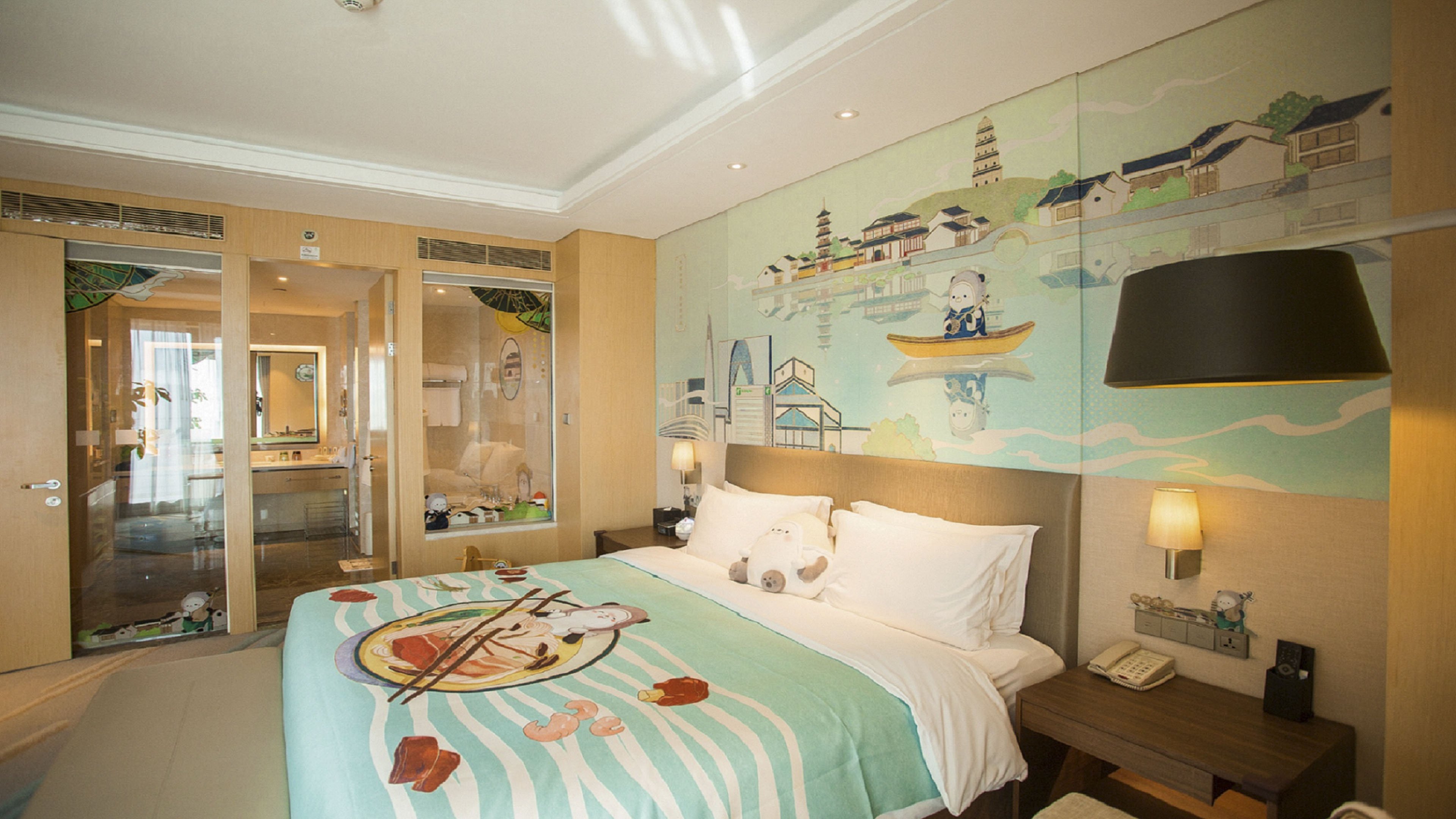 1 Bedroom, Kids Suite, Theme, King Bed, Living Area