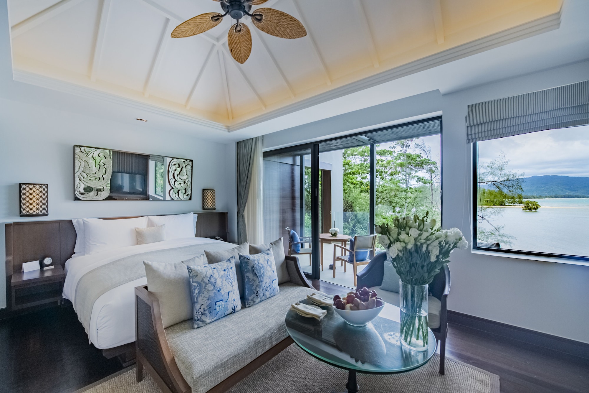 2 Bedrooms, Grand, Pool, Suite, King and Twin Beds, Sea View، Anantara Layan Phuket Resort 4/10