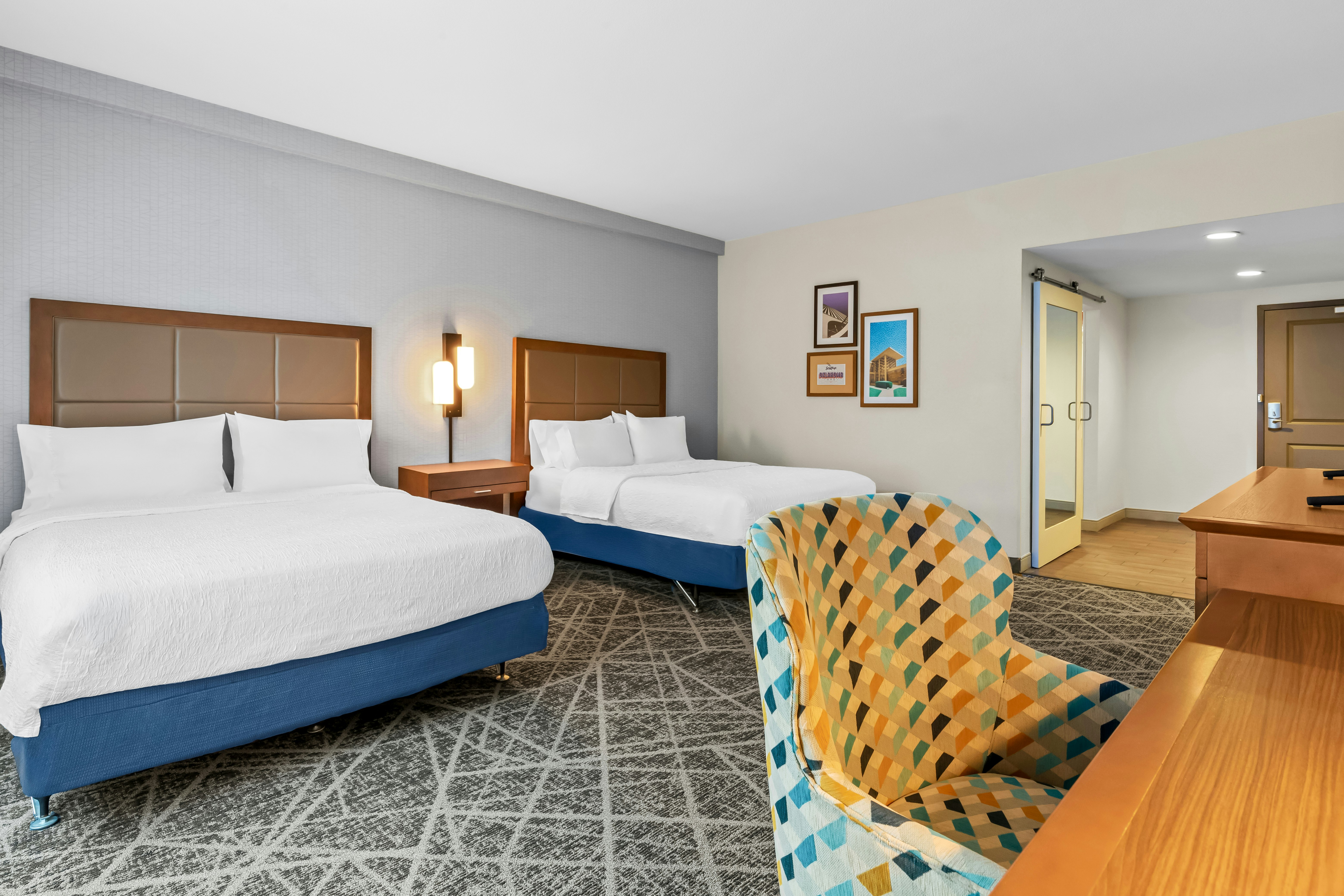 غرفة بسريرين كوين لذوي الإعاقة، Hampton Inn and Suites Claremore Ok 4/8
