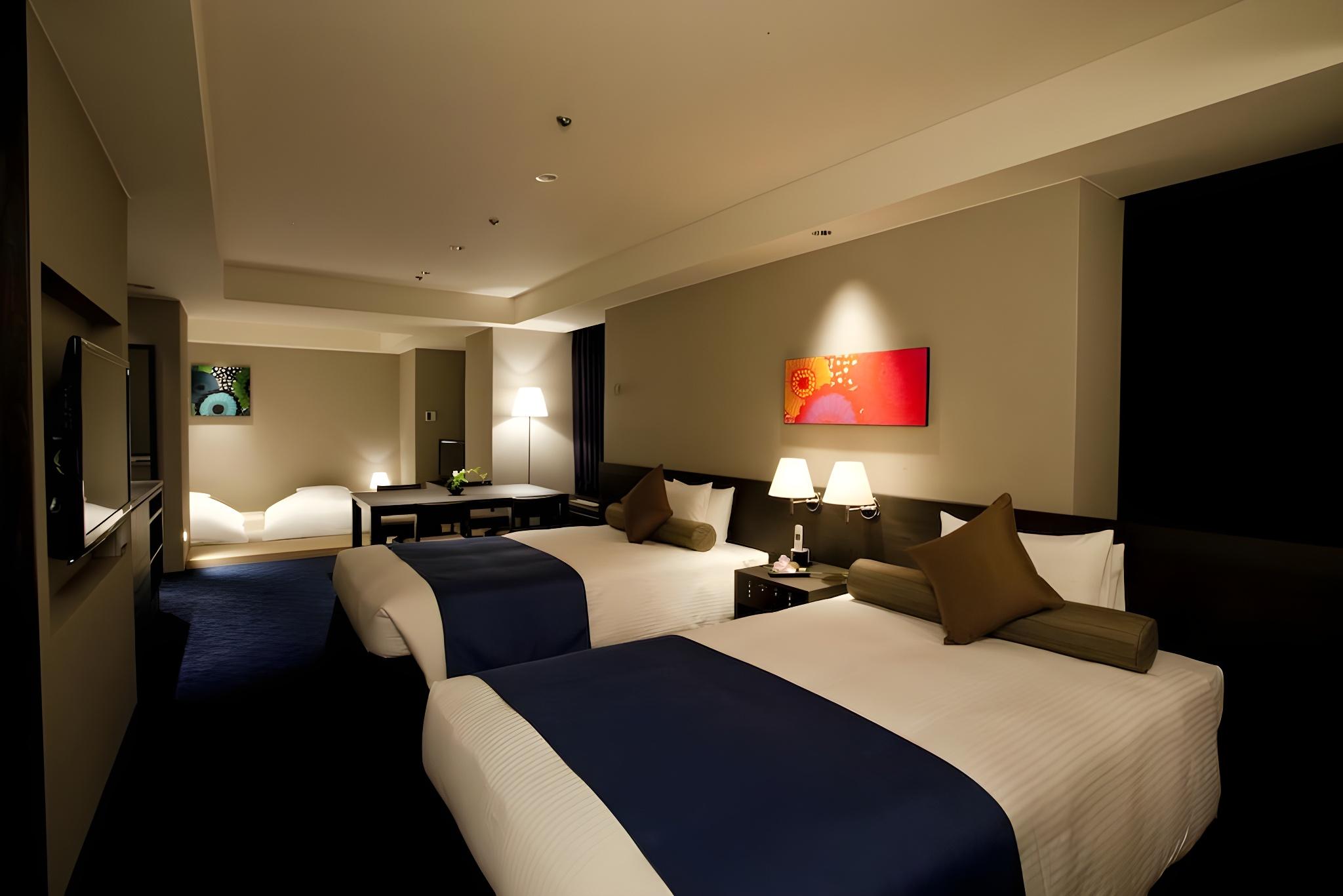 Room, 2 Double Beds, Tatami, East Wing