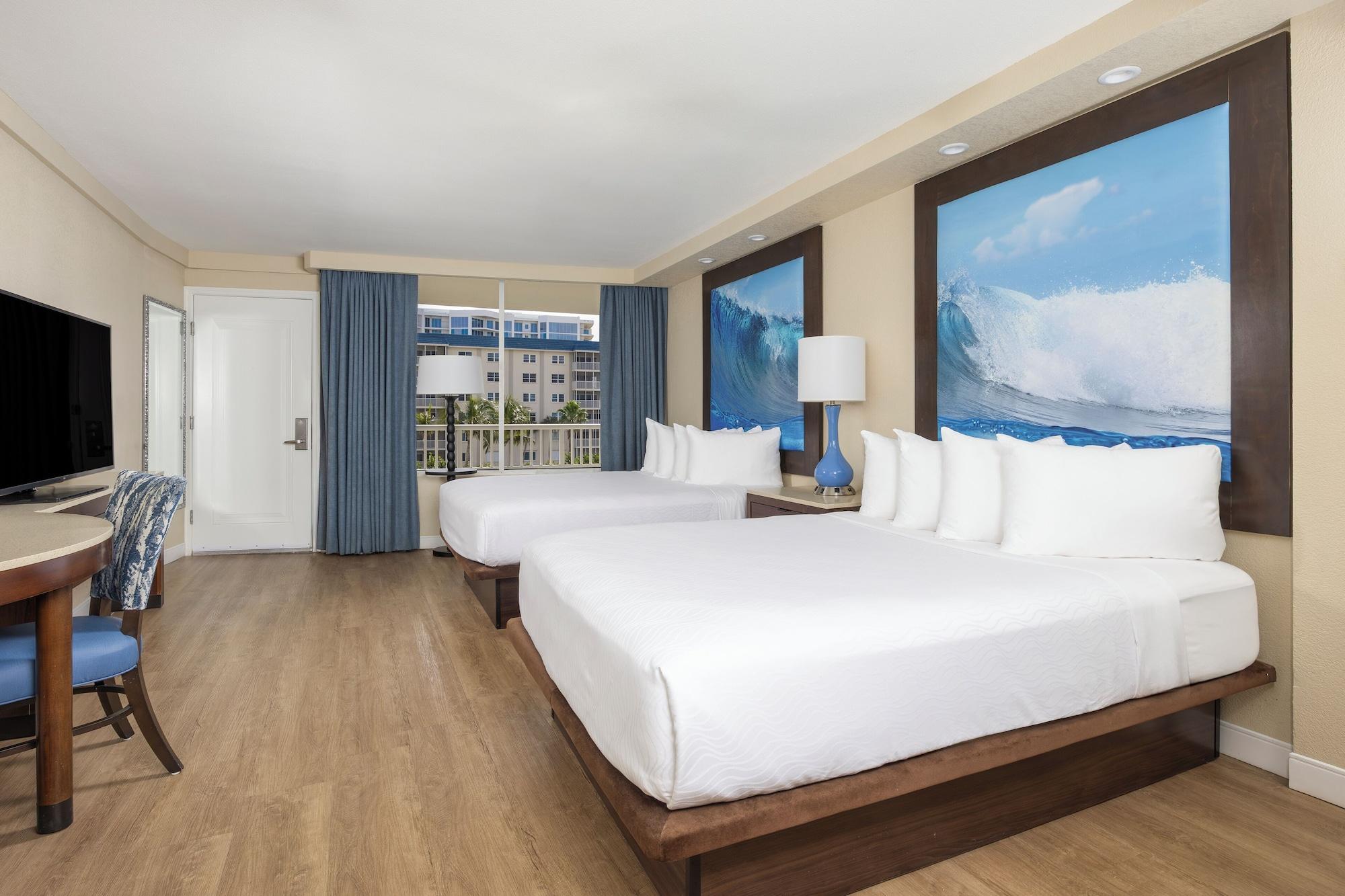 Tower, Standard, 2 Queen Beds, with View, Kitchenette