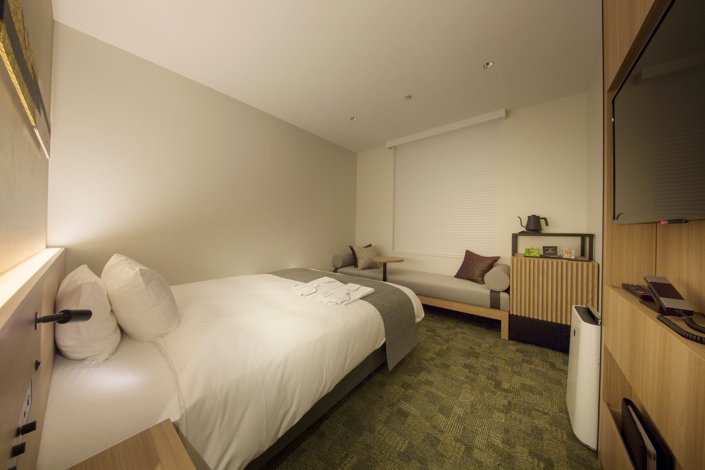 غرفة قياسية بسرير مزدوج، Shizutetsu Hotel Prezio Kyoto Shijo 2/3