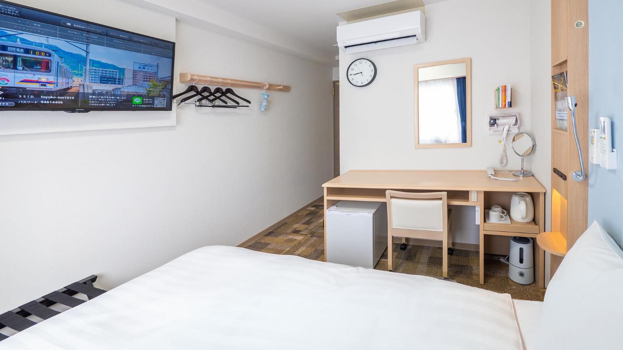 غرفة بسرير مزدوج للمدخنين، Toyoko Inn Nagasaki Ekimae 3/7