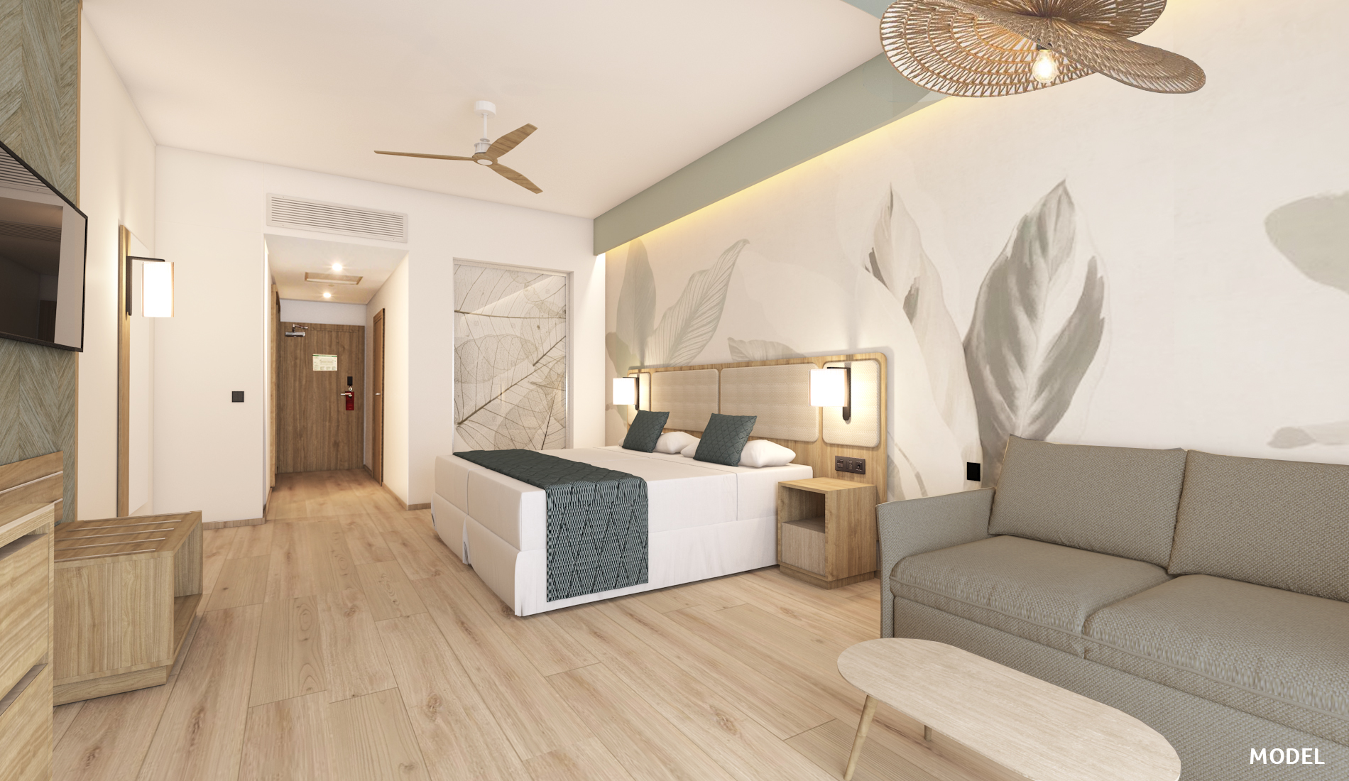 Double Room Partial Ocean View - DBLB