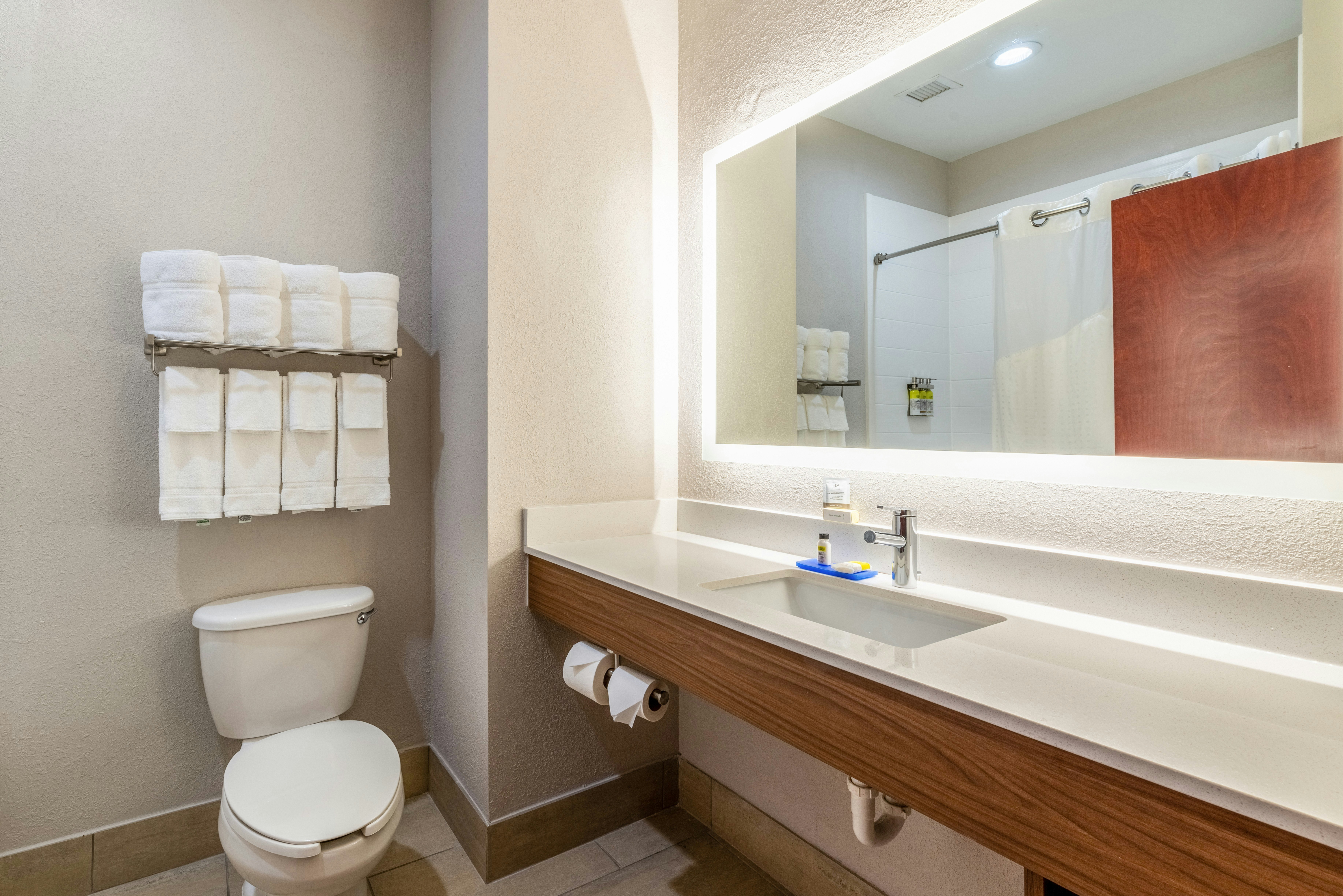 غرفة بسرير كينج لذوي الإعاقة، Holiday Inn Express Hotel And Suites Statesville 7/7