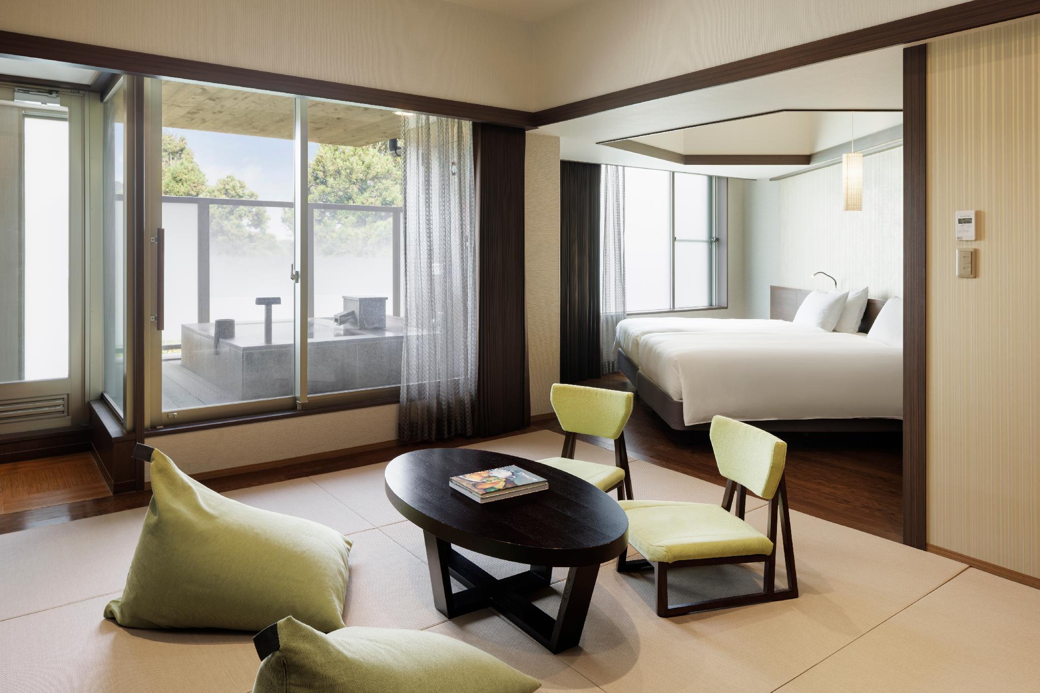 Deluxe, Twin Beds, 3 Futon Beds, Outdoor Bath, Tatami, Main Building
