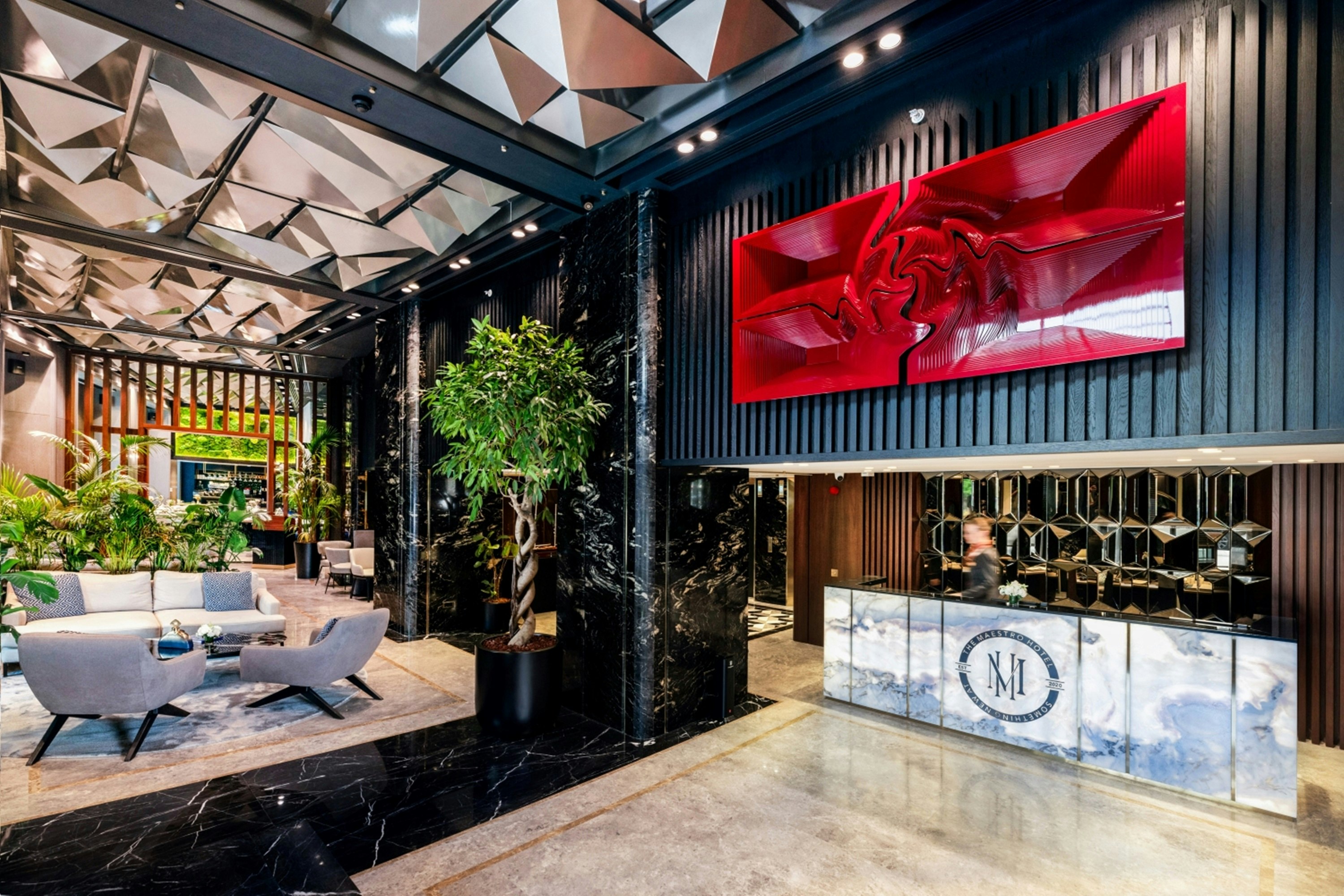 Lobby at The Maestro Hotel, ISTANBUL