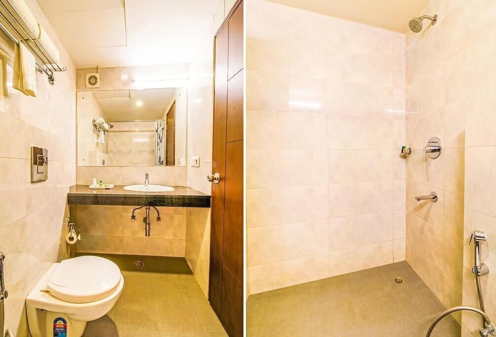 غرفة عائلية بسريرين مزدوجين، Airport Hotel Mahal 3/4