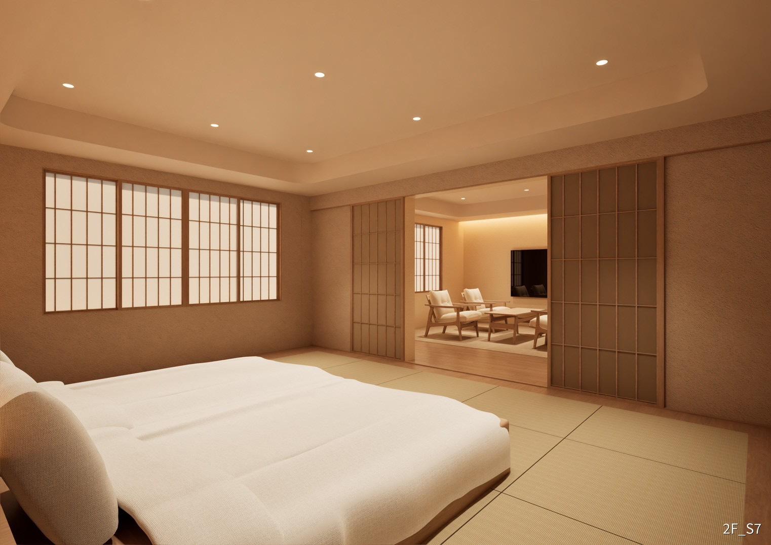 Semi Room, Suite, 2 Semi Double Beds