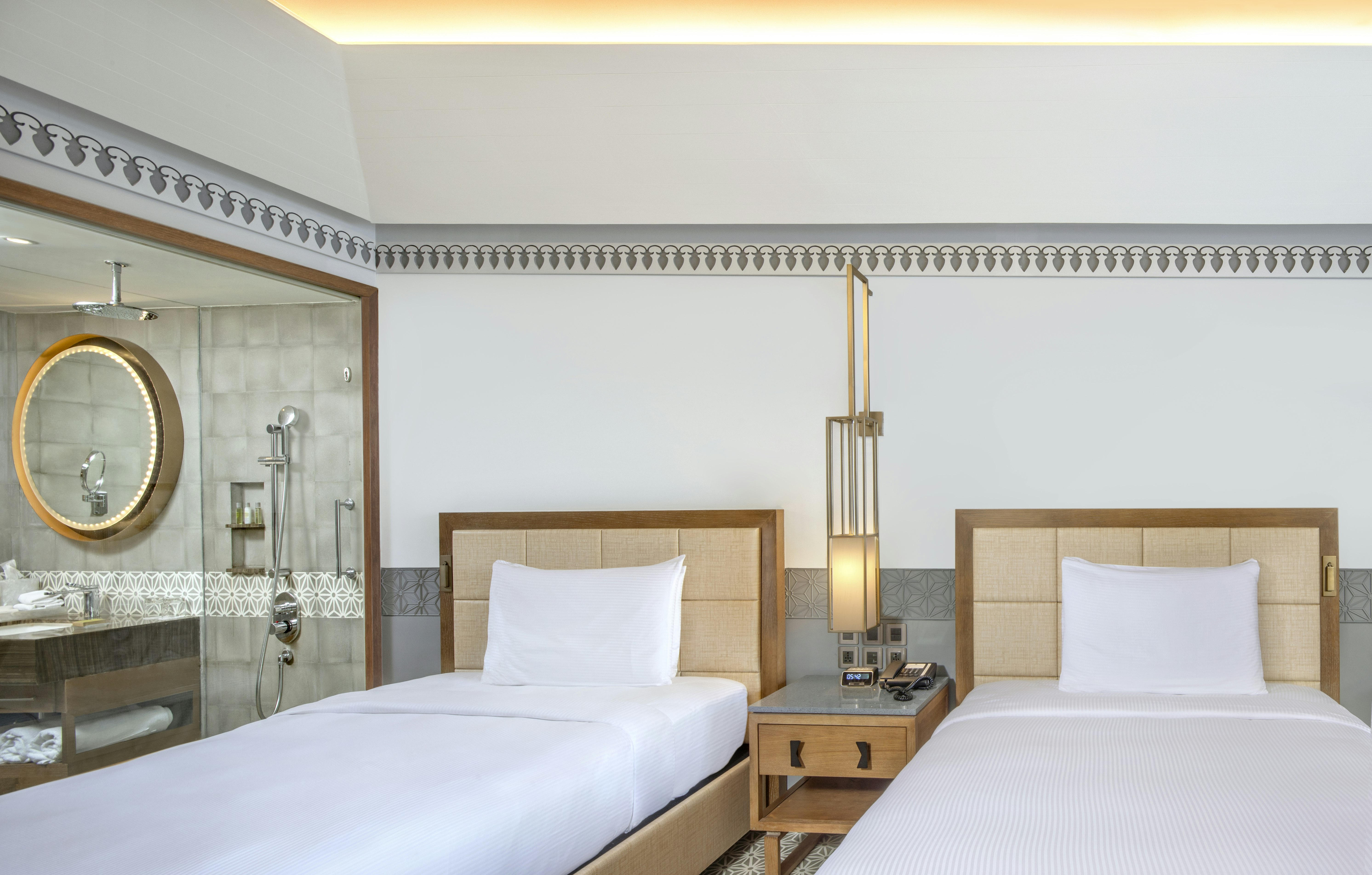 غرفة ديلوكس بسريرين منفصلين بإطلالة على الحديقة، Doubletree By Hilton Goa Panaji 4/5