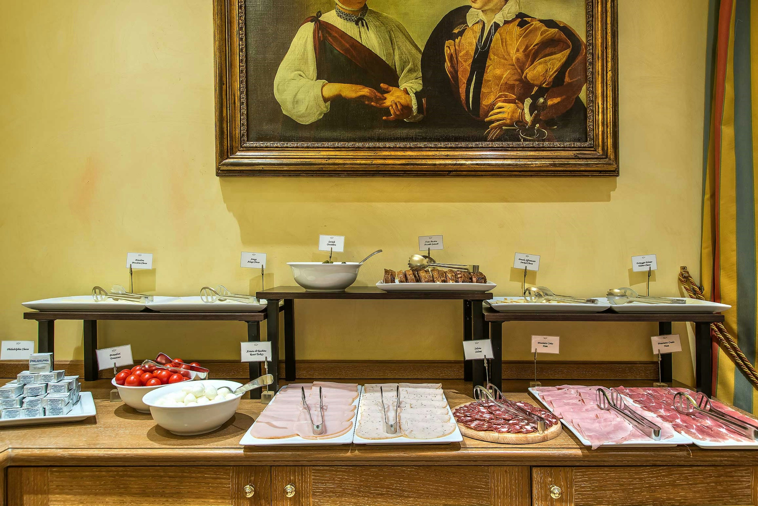 Lobby at River Palace Hotel, ROME