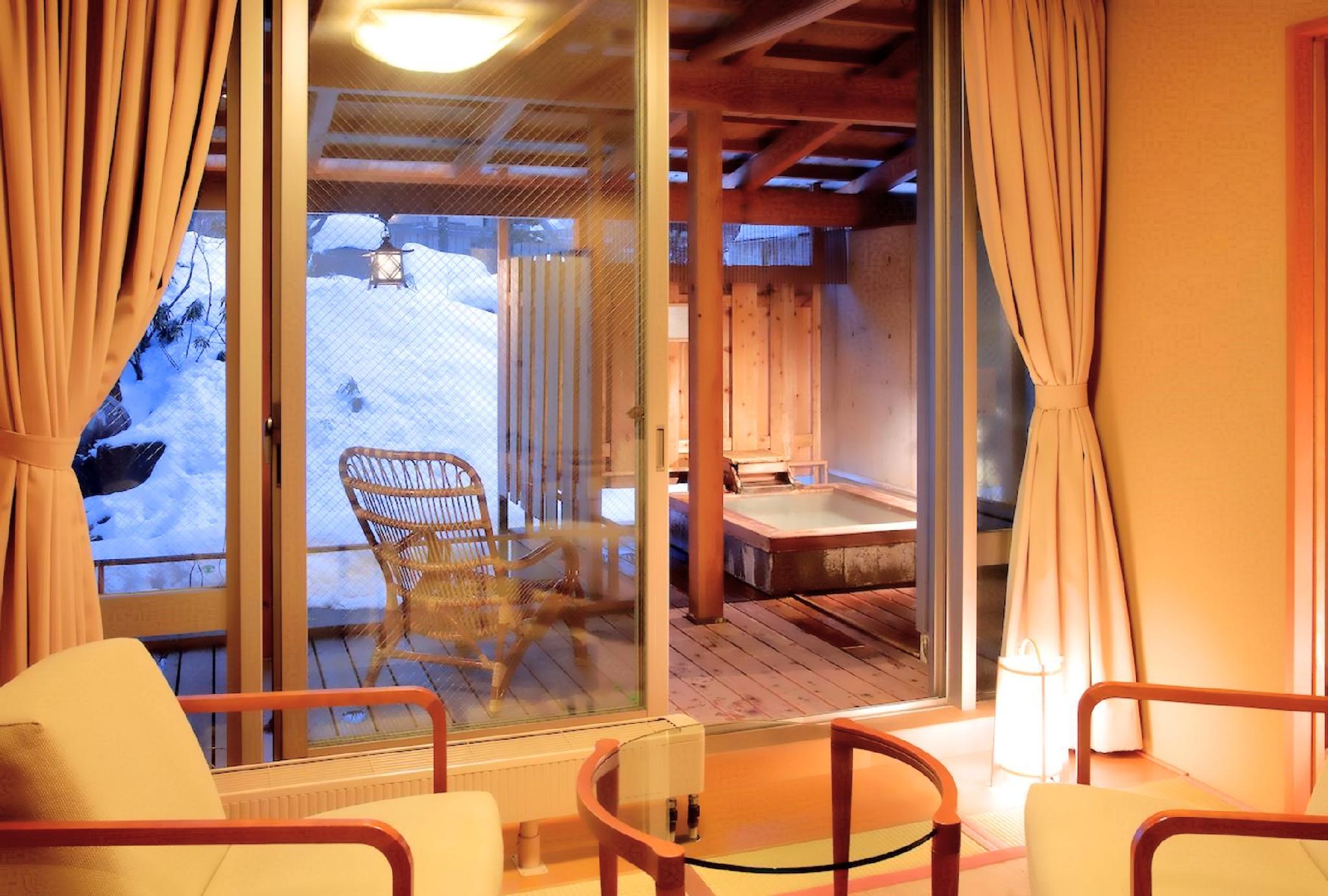 Japanese, Deluxe, Outdoor Bath