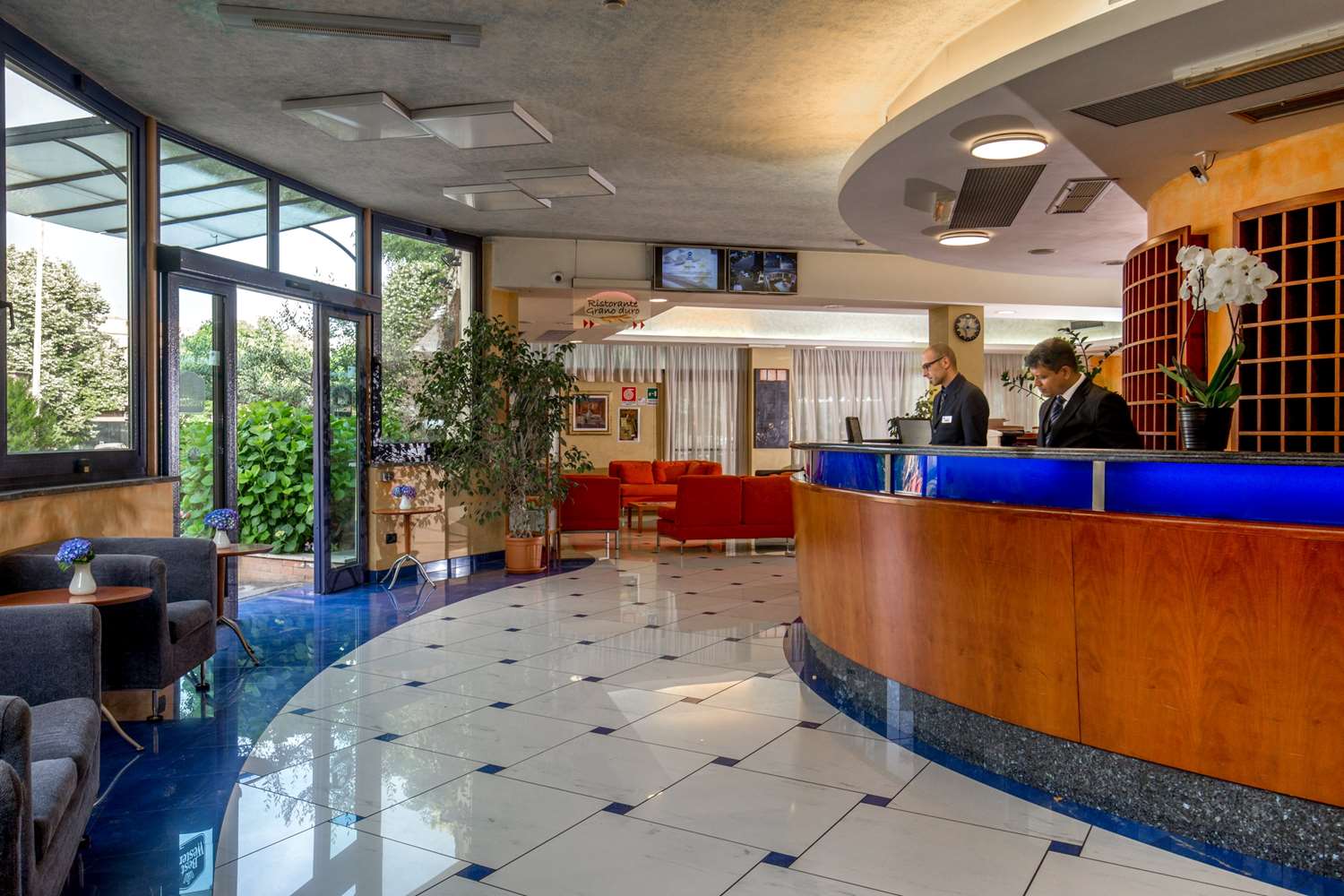 Lobby at Best Western Blu Hotel Roma, ROME