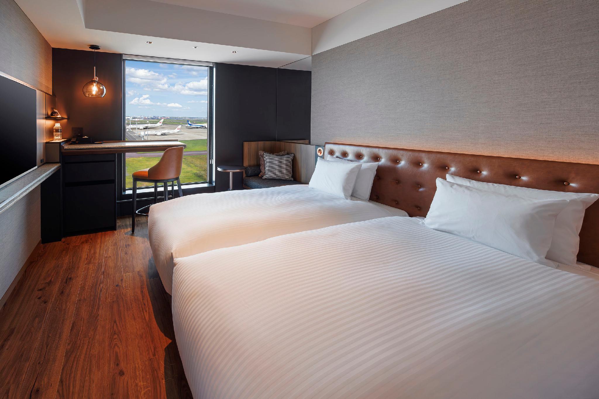 Standard, Twin Beds, Airport Side