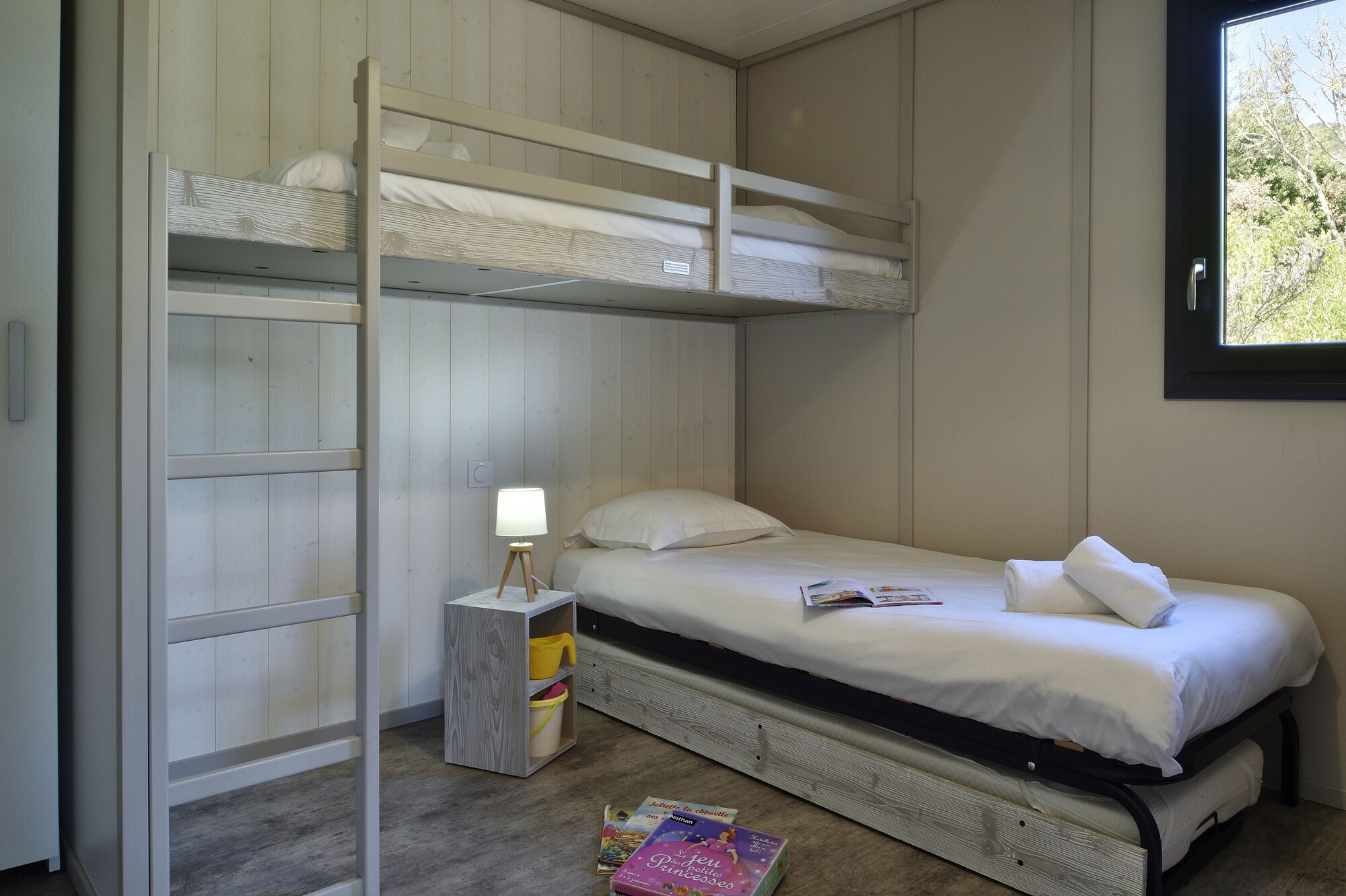 Chalet, 1 Double and 3 Single Beds