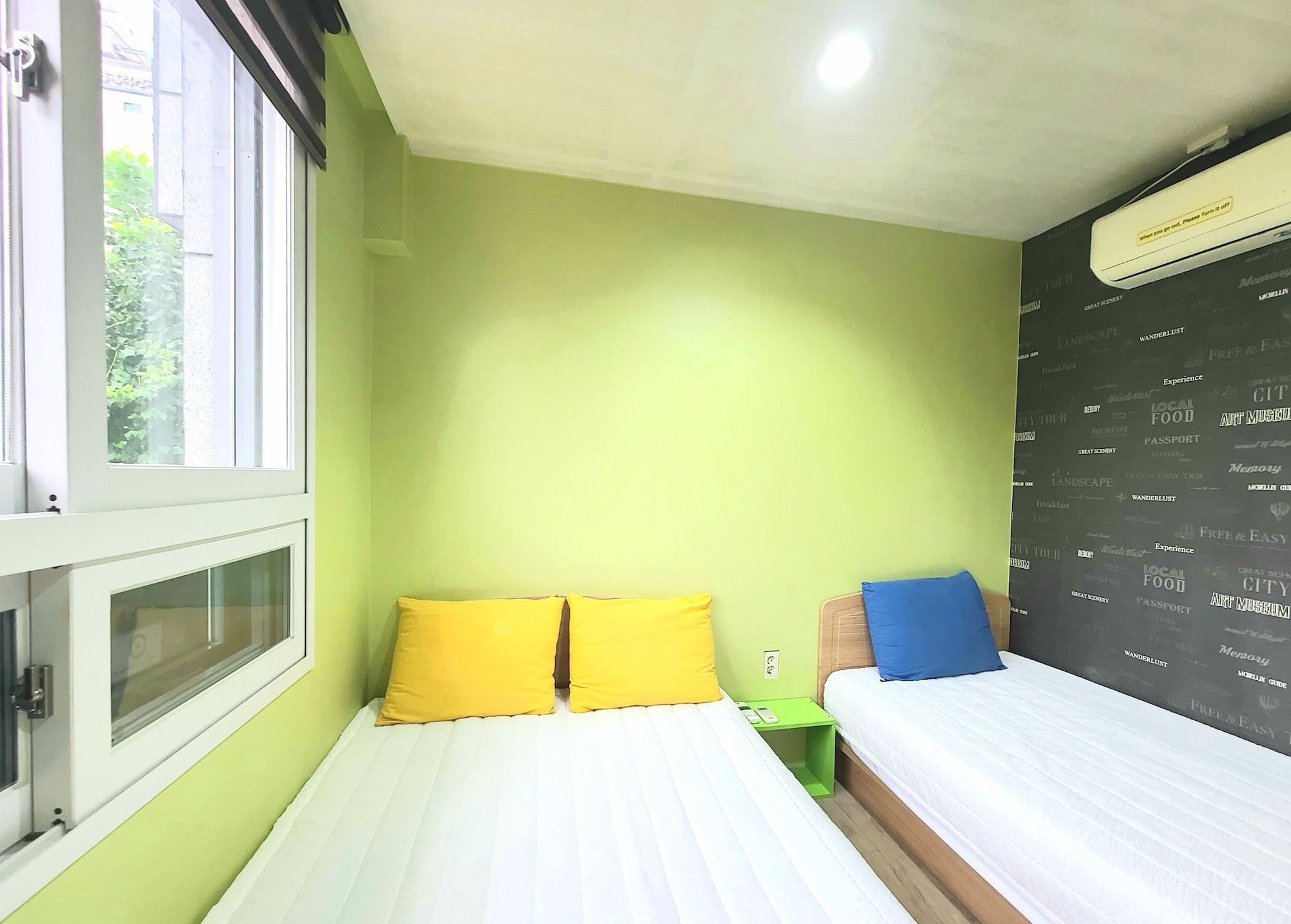 Mini, Triple, 1 Double and 1 Single Bed