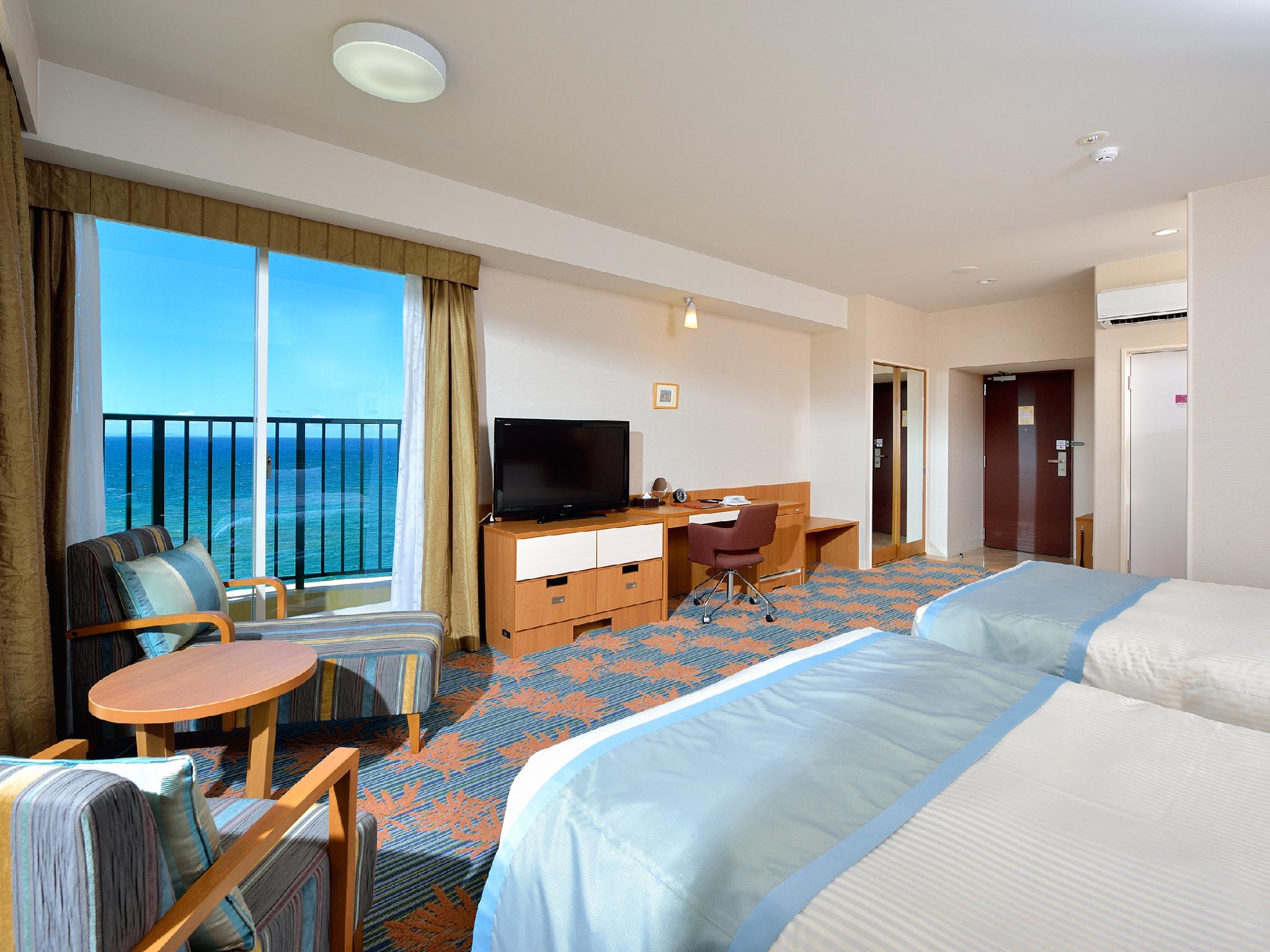 Premier, Premium, Twin Beds, Ocean View, Main Building