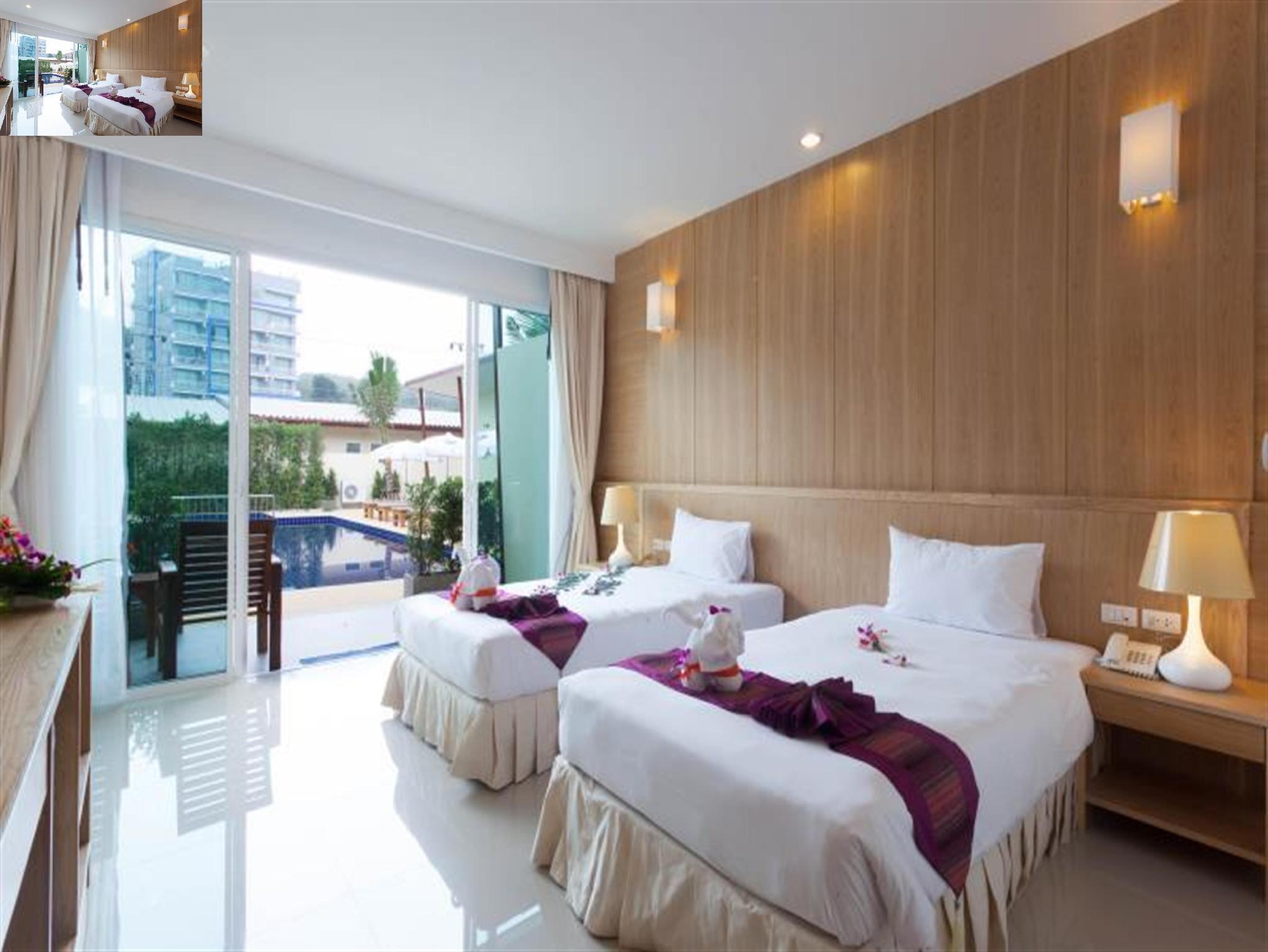 DELUXE, TWIN BEDS