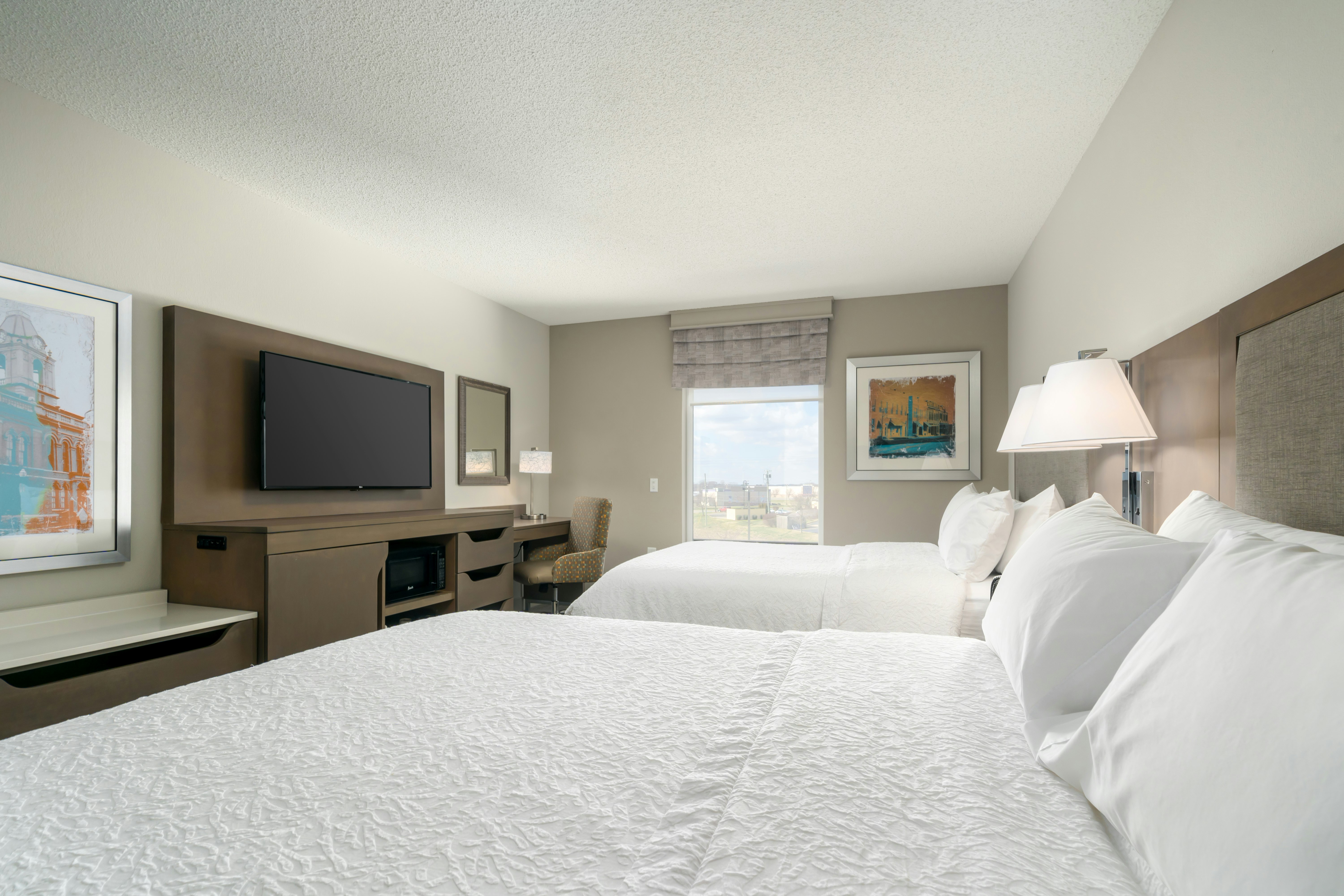 غرفة بسريرين كوين لذوي الإعاقة، Hampton Inn By Hilton Springfield 3/5