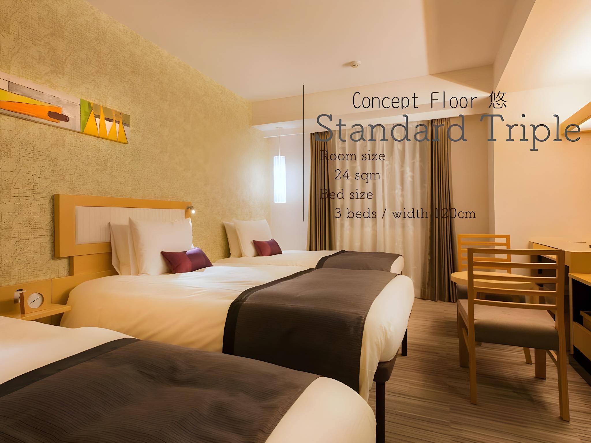 Designer, Triple, 2 Beds, with Extra Bed