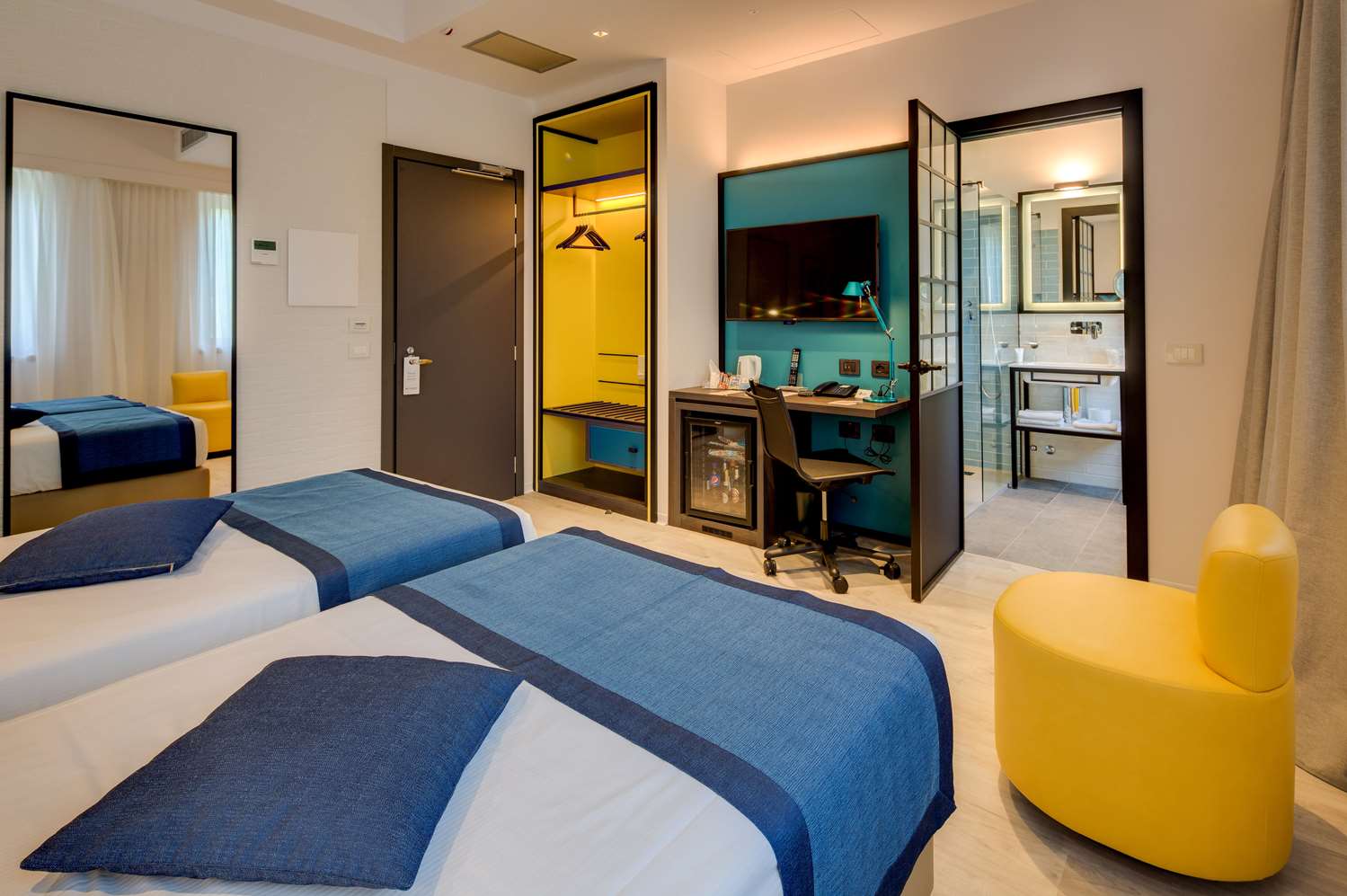 غرفة ديلوكس بسريرين منفصلين، Best Western Hotel Cristallo 4/5