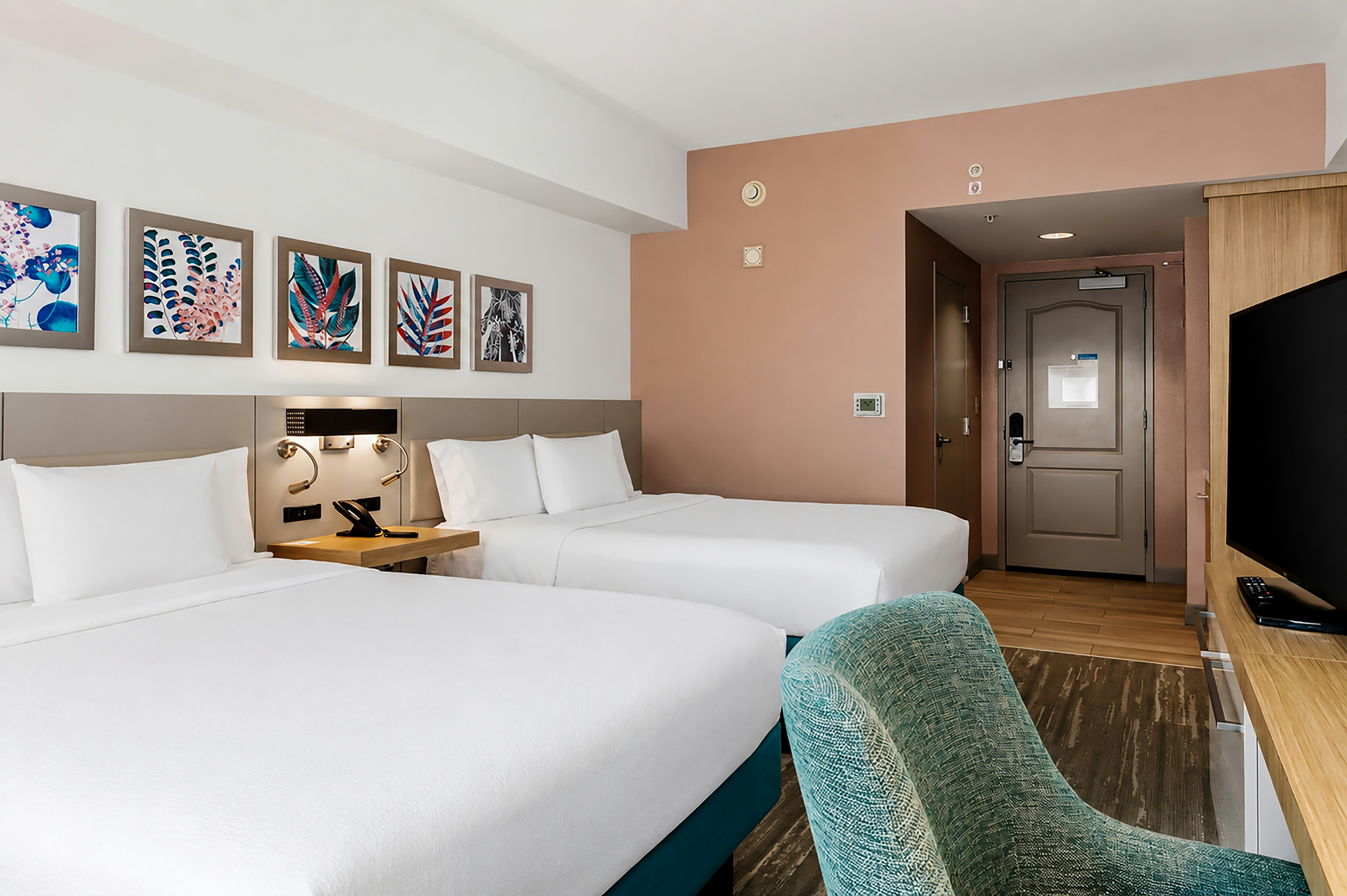 غرفة بسريرين كوين، Hilton Garden Inn Ithaca 3/10