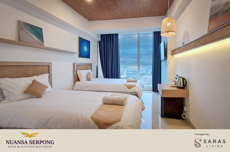 Coastal, Studio, Twin Beds