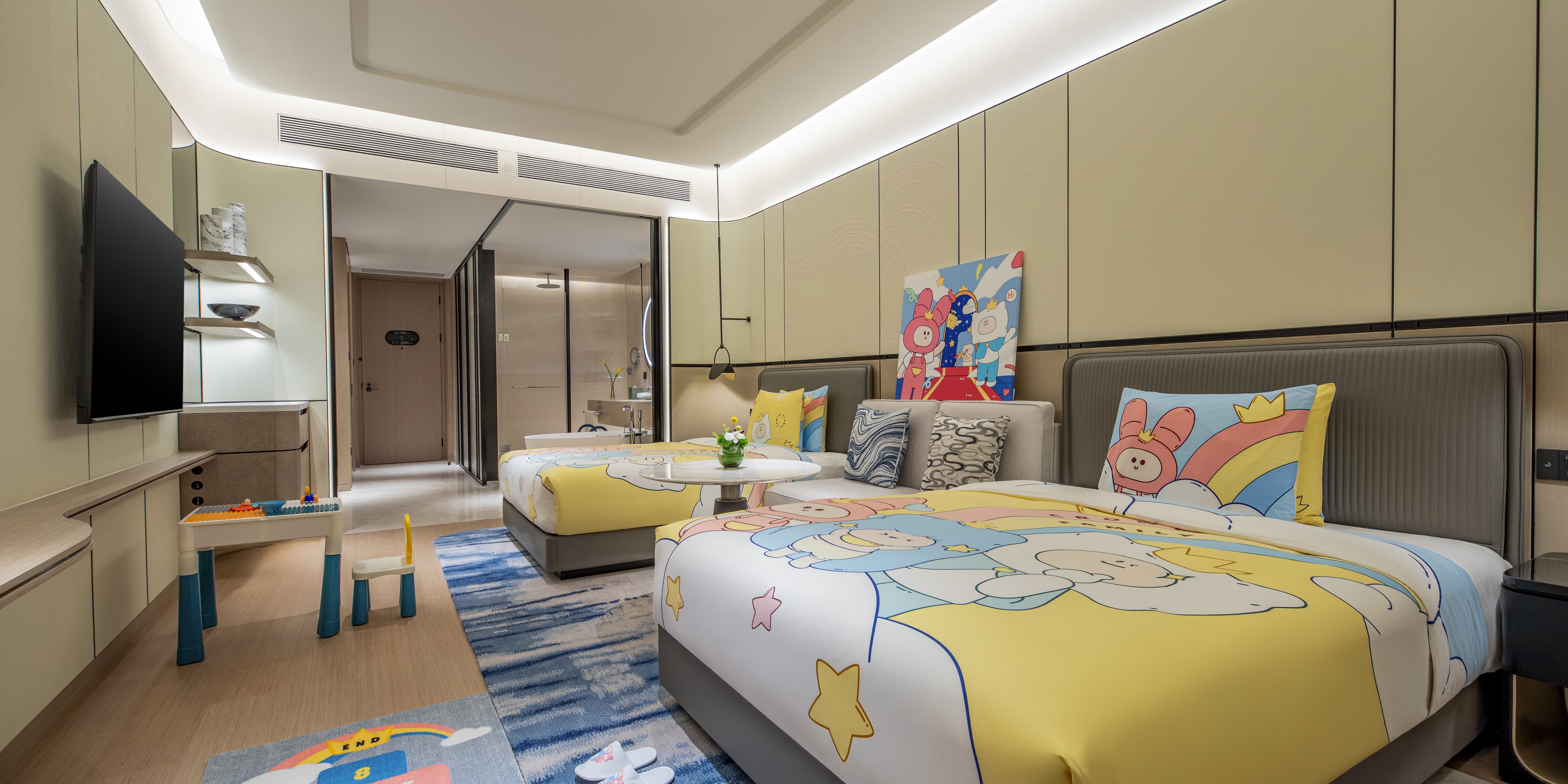 Kids Theme, Premium, 2 Double Beds