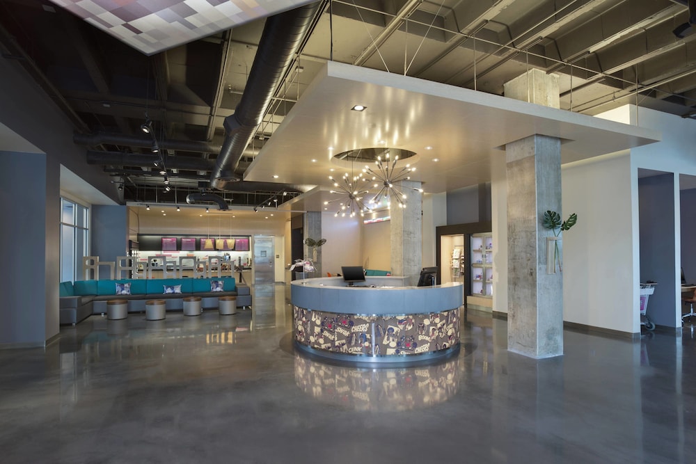 Lobby at Aloft Tampa Downtown, TAMPA - FL