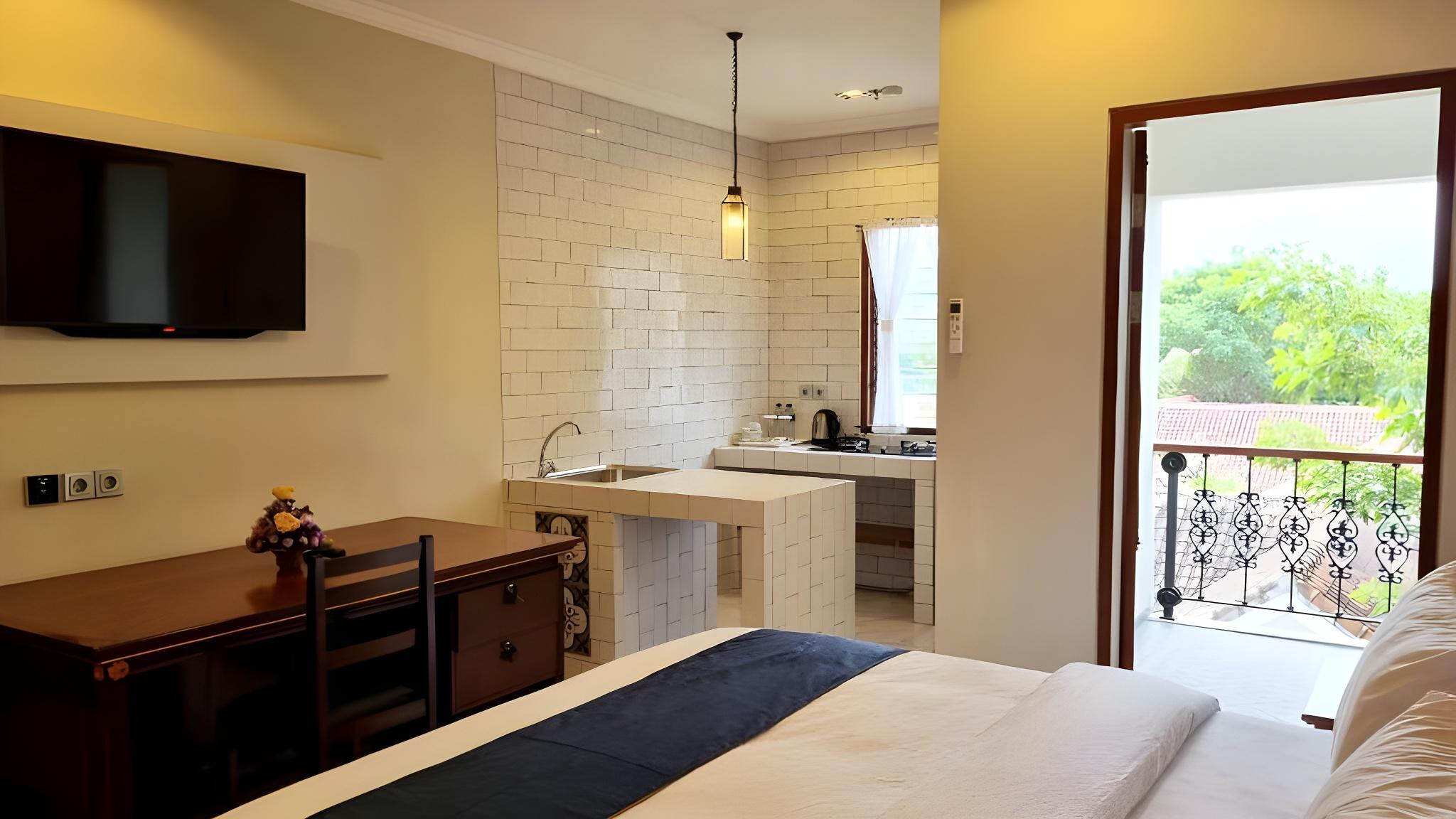 Deluxe, Apartment, Pool Access