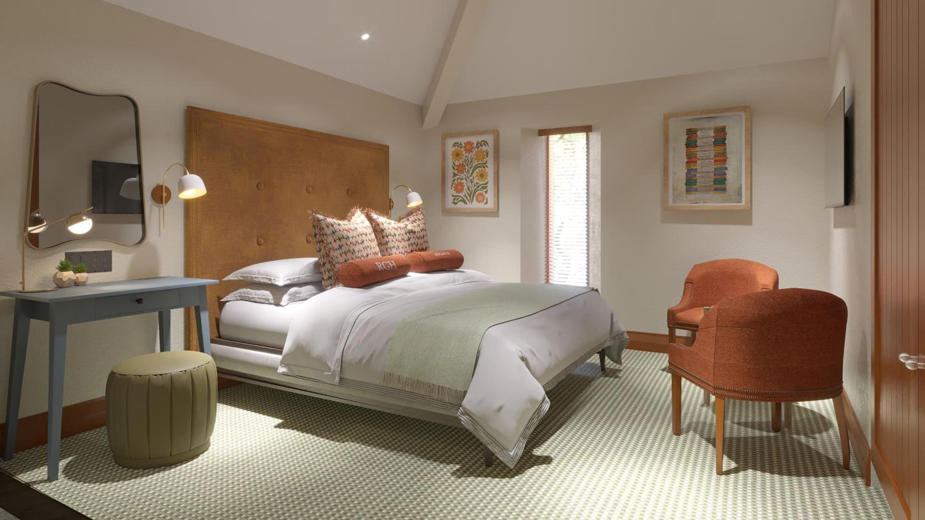 Lodge, Double Bed