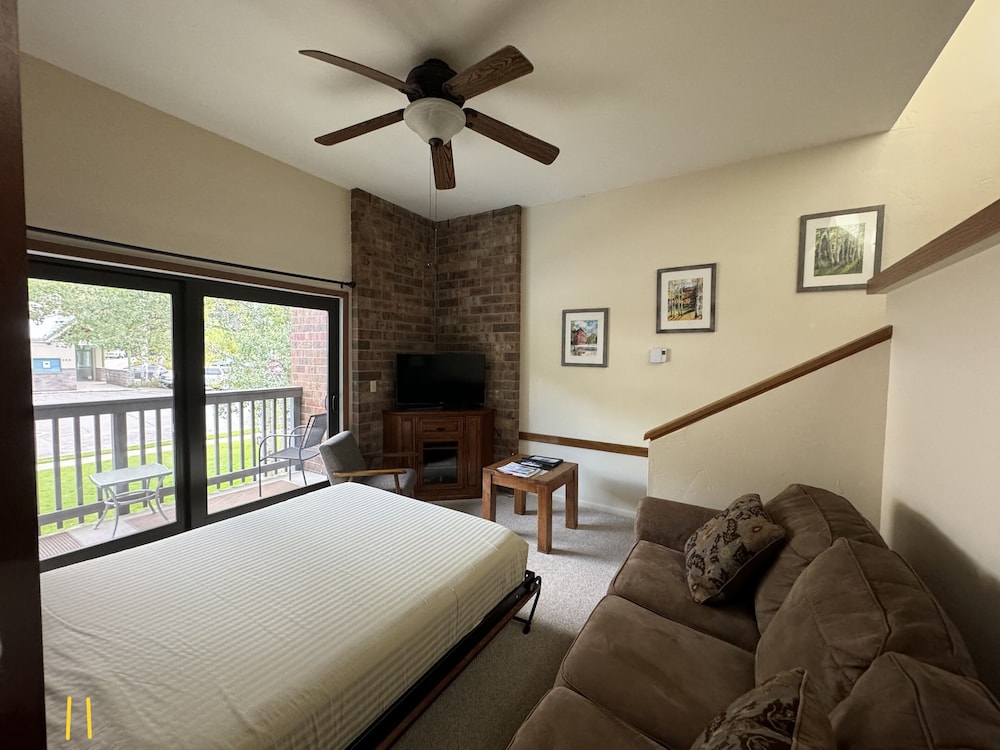 Studio, Queen Murphy Bed, Kitchen