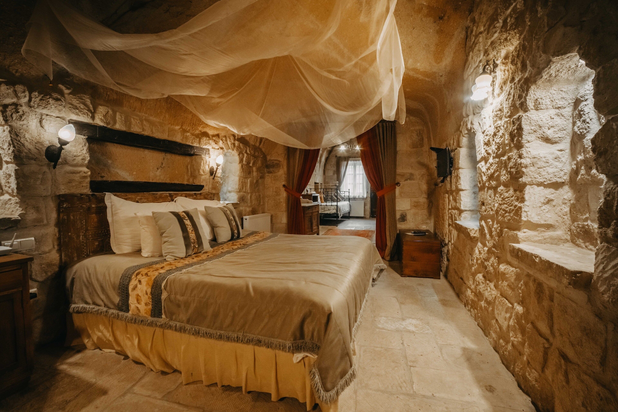 غرفة جونيور بسرير مزدوج وسرير فردي، Dere Suites 2/3