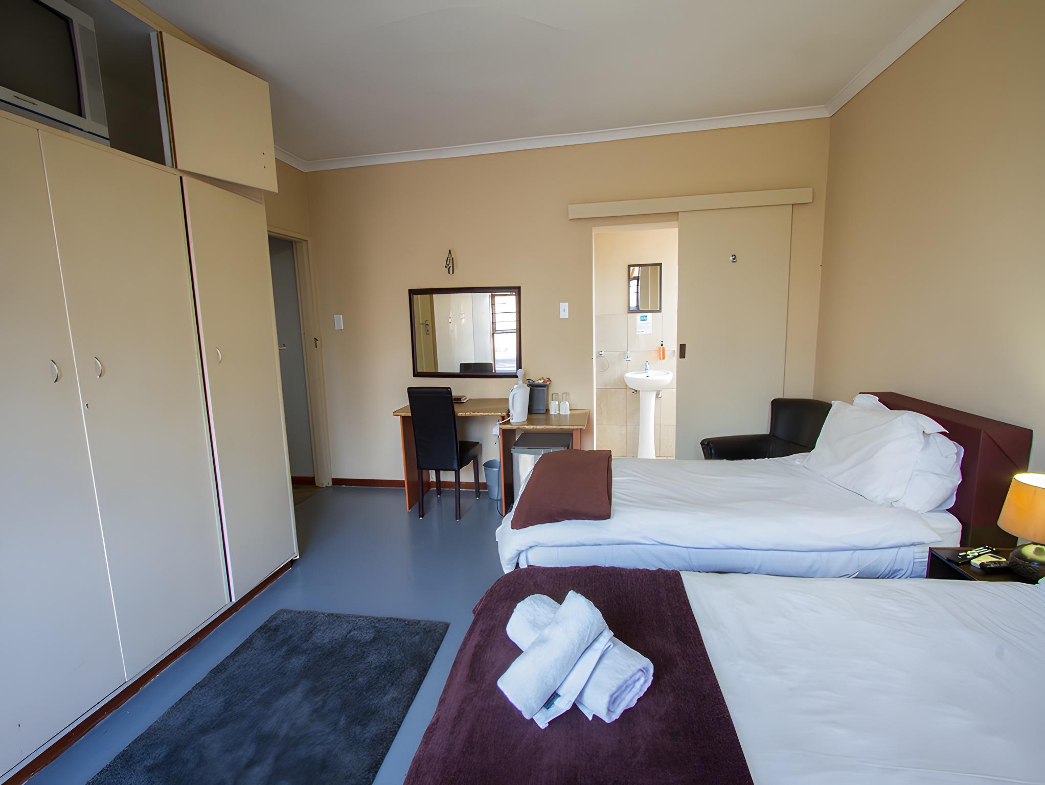 Room, 1 Double and 1 Single Bed