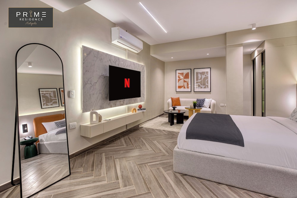 استوديو ديلوكس بسرير كوين، Prime Residence Heliopolis 7/10