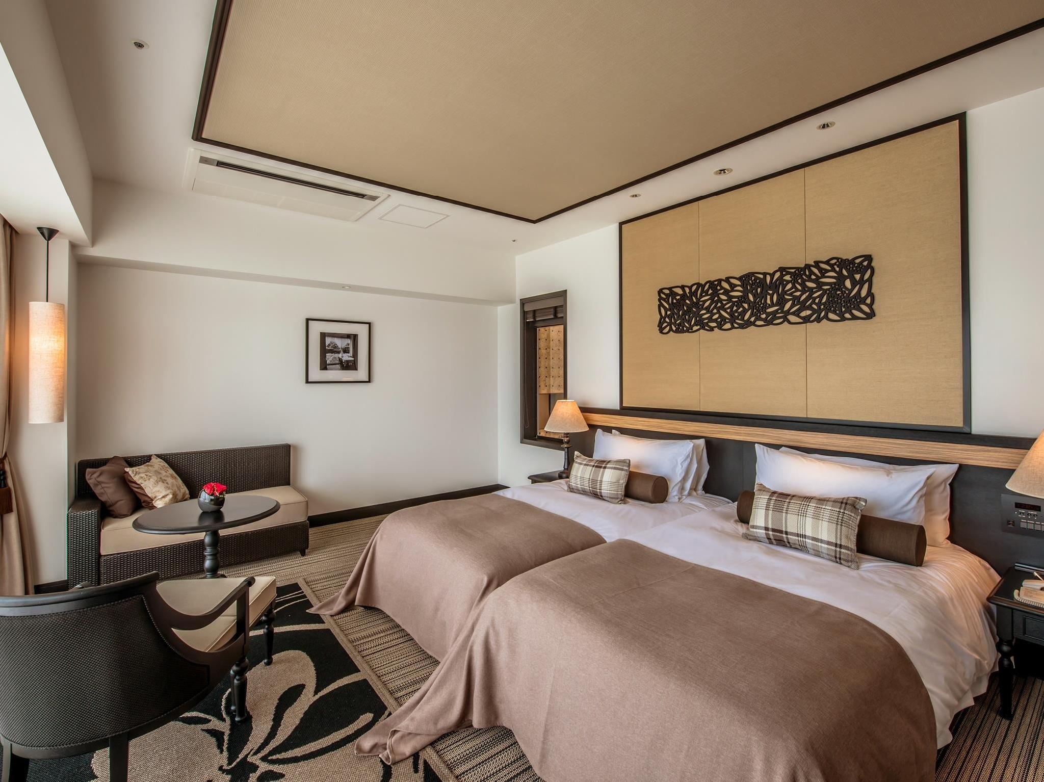 Hollywood, Club, Premium, Deluxe, Twin Beds, Ocean View