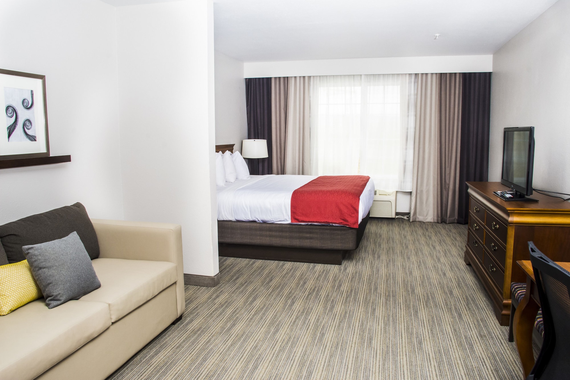 Studio, Suite, King Bed, Pet Friendly, Country Inn and Suites By Radisson Winchester Va 2/4