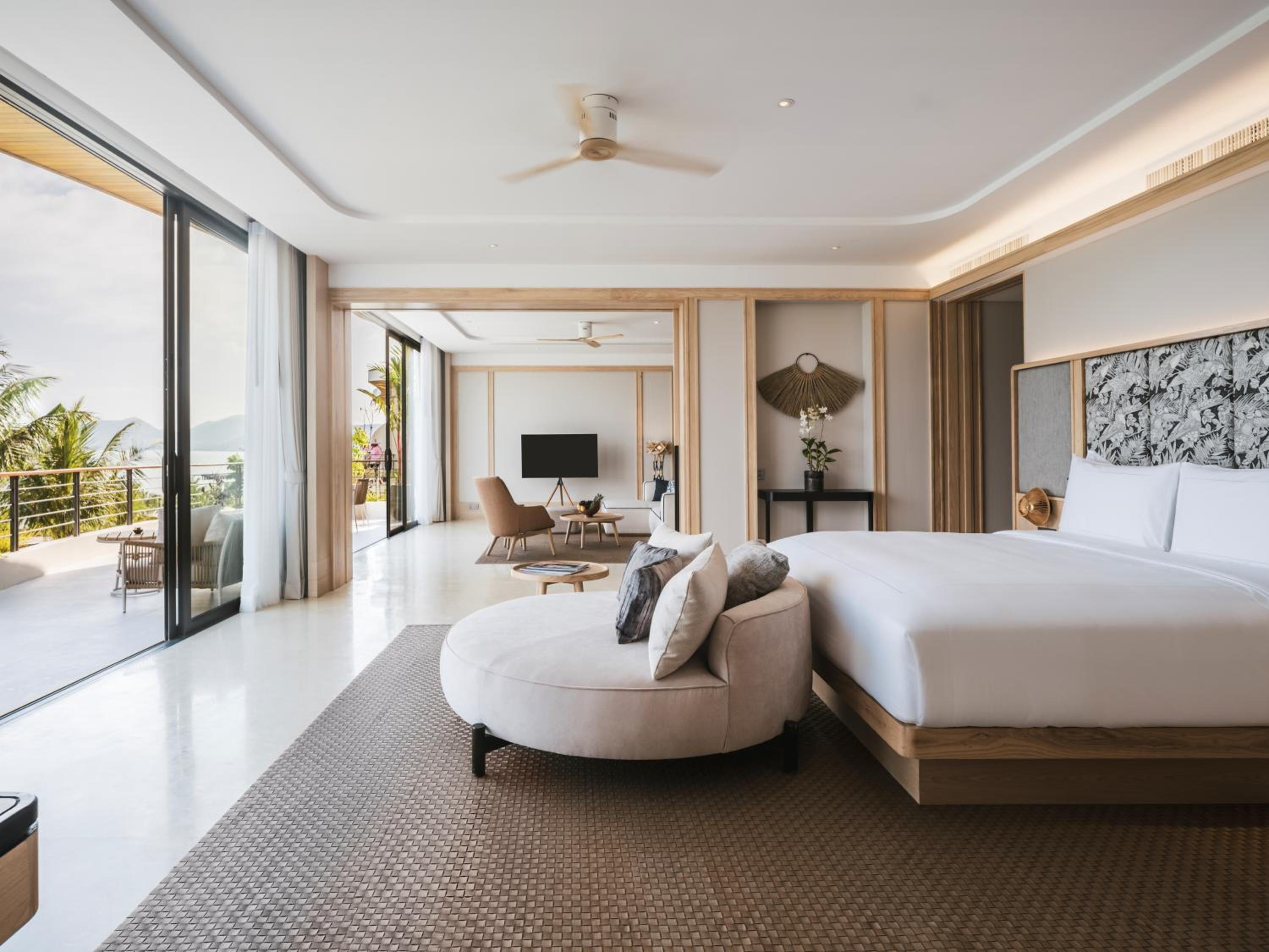 Pool Penthouse, Double Bed, Sea View