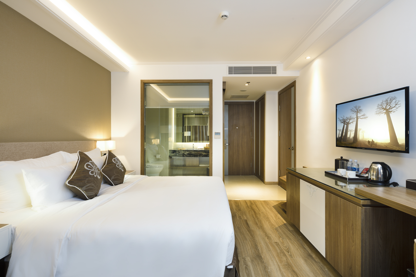 Senior, Deluxe, Double Bed, Sea View