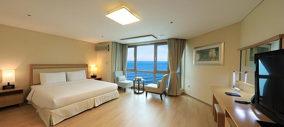 2 Rooms, Family, Double Bed, Side Sea View