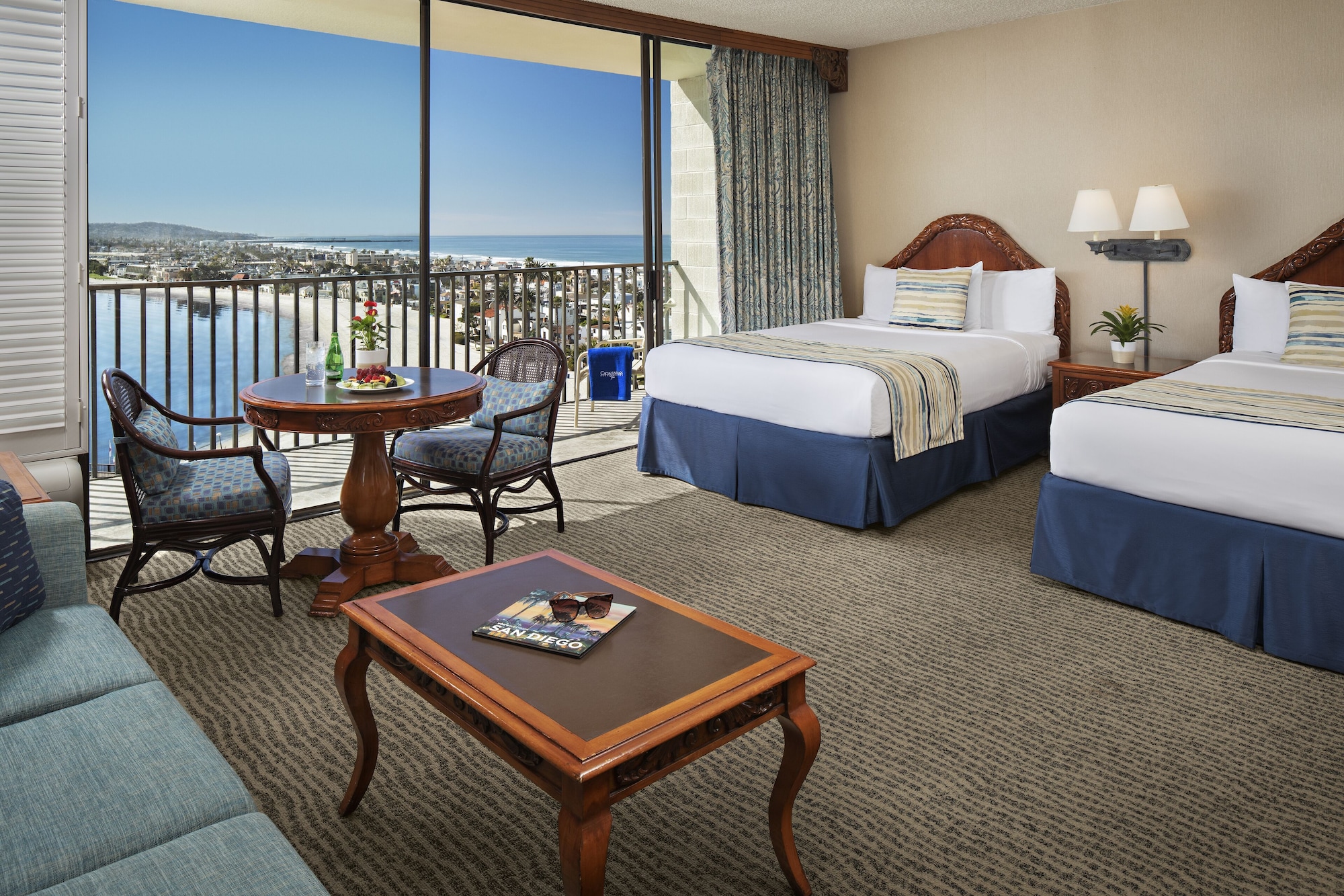 STUDIO, 2 QUEEN BEDS, BAY VIEW