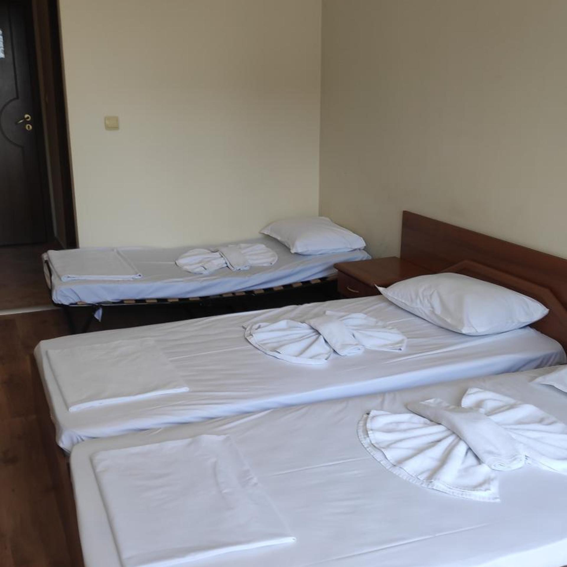 Economy, Twin Beds, with Extra Bed, Side Sea View