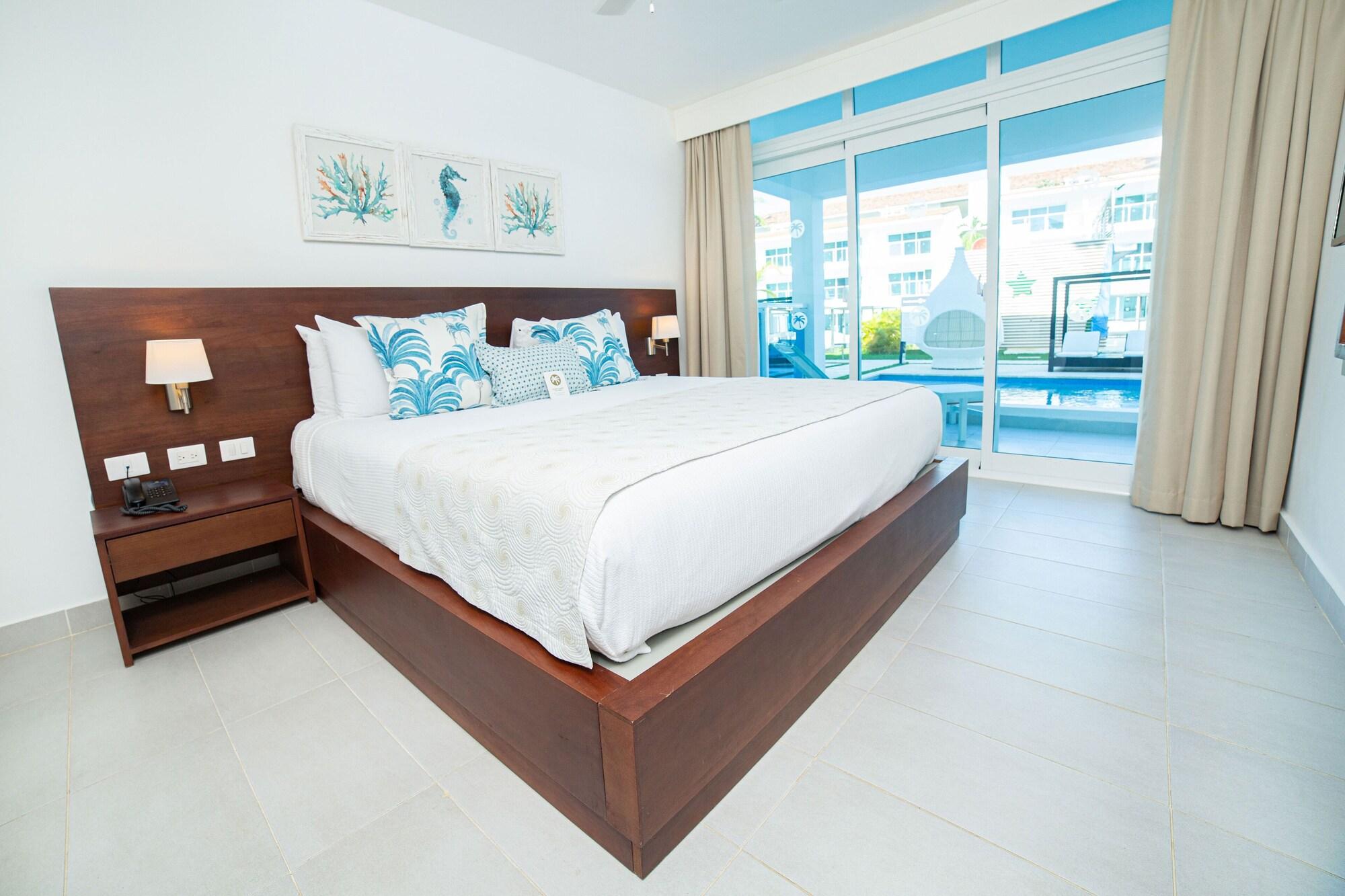 شقة بإطلالة على المسبح بغرفتي نوم، Presidential Suites Cabarete 2/5