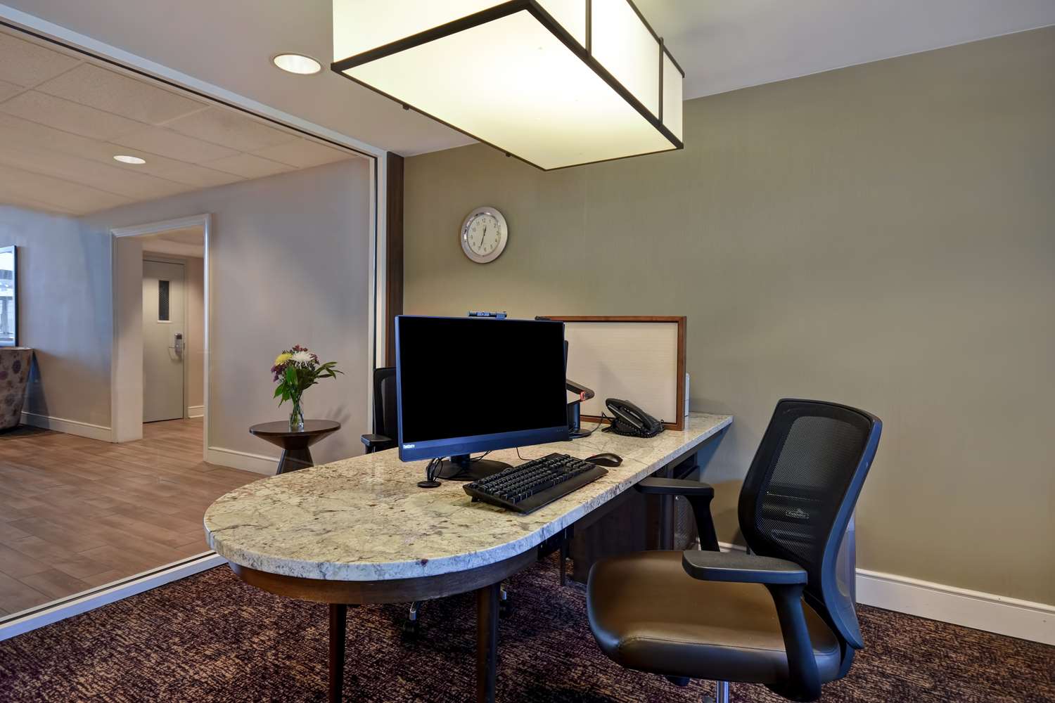 work area