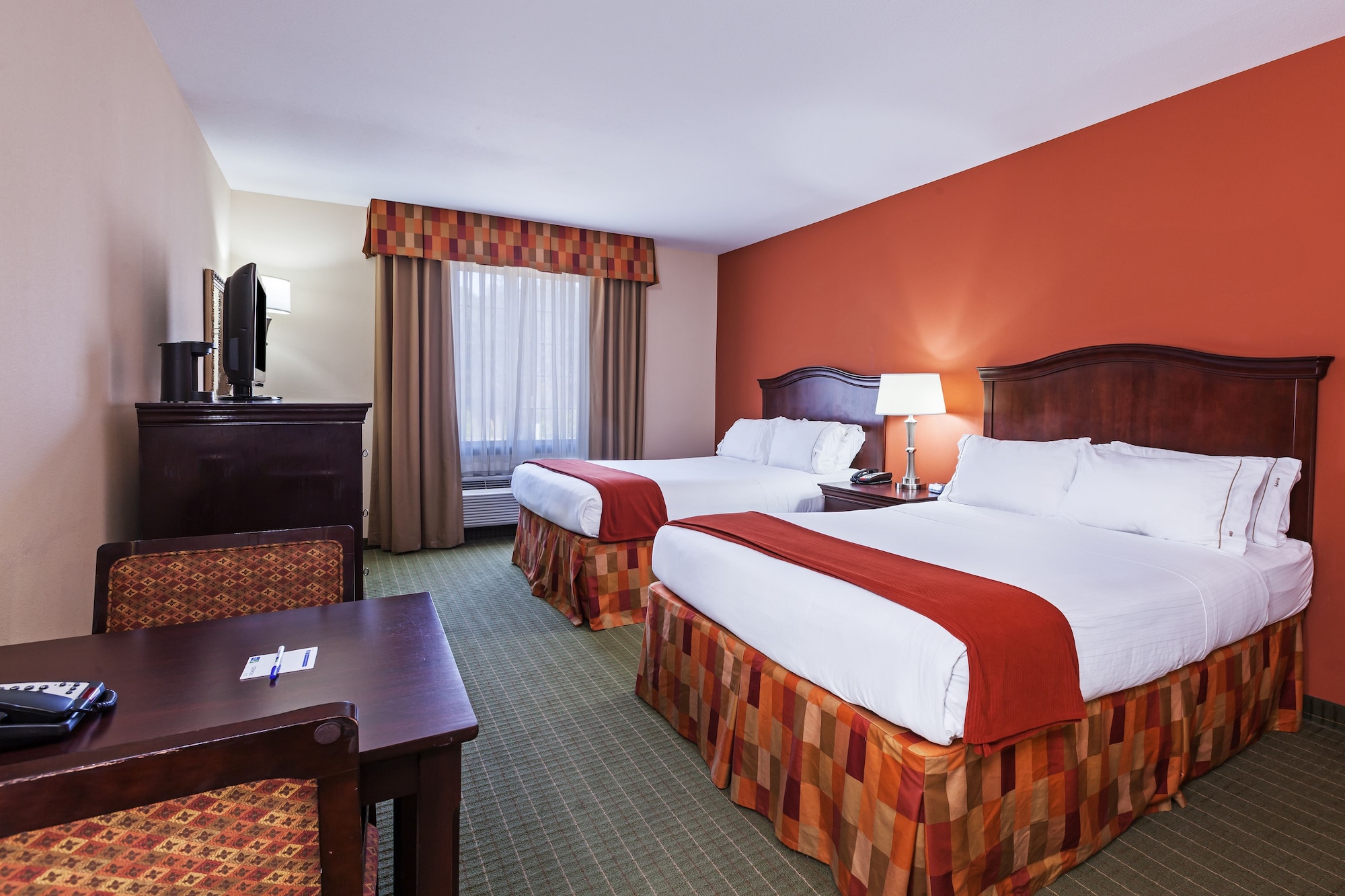 غرفة قياسية بسريرين كوين، Holiday Inn Express Hotel Suites Henderson Traffic Star 2/4
