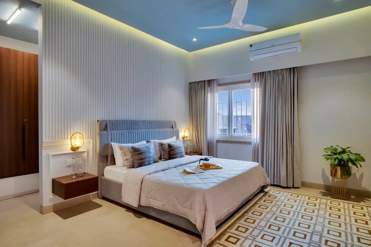 Room at ELIVAAS 3 BHK Villa with Pvt Pool Shourya Bliss, UDAIPUR