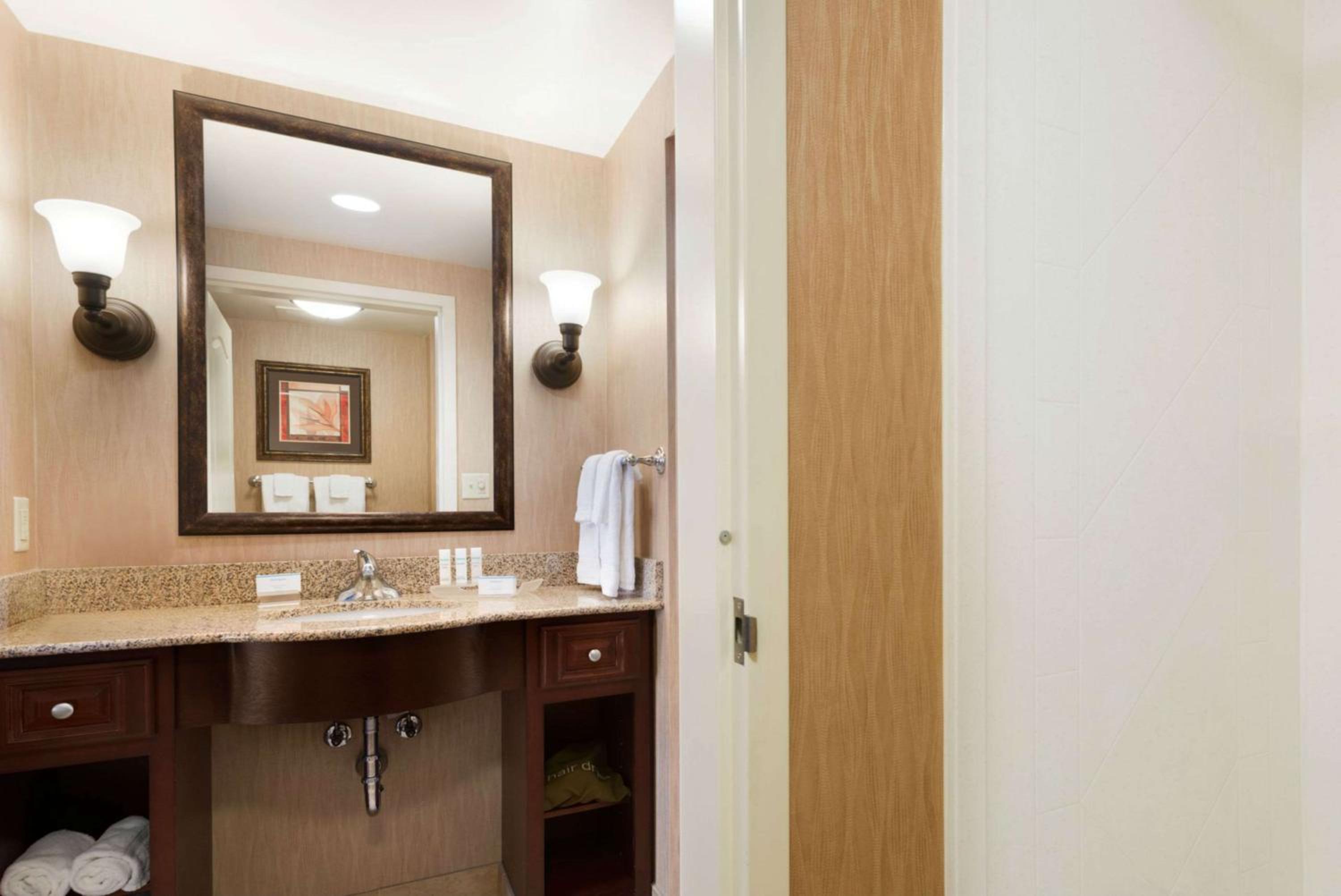 جناح بسرير كينج بغرفة نوم واحدة مع أريكة، HOMEWOOD SUITE MINNEAPOLIS-ST. LOUIS PARK 2/2